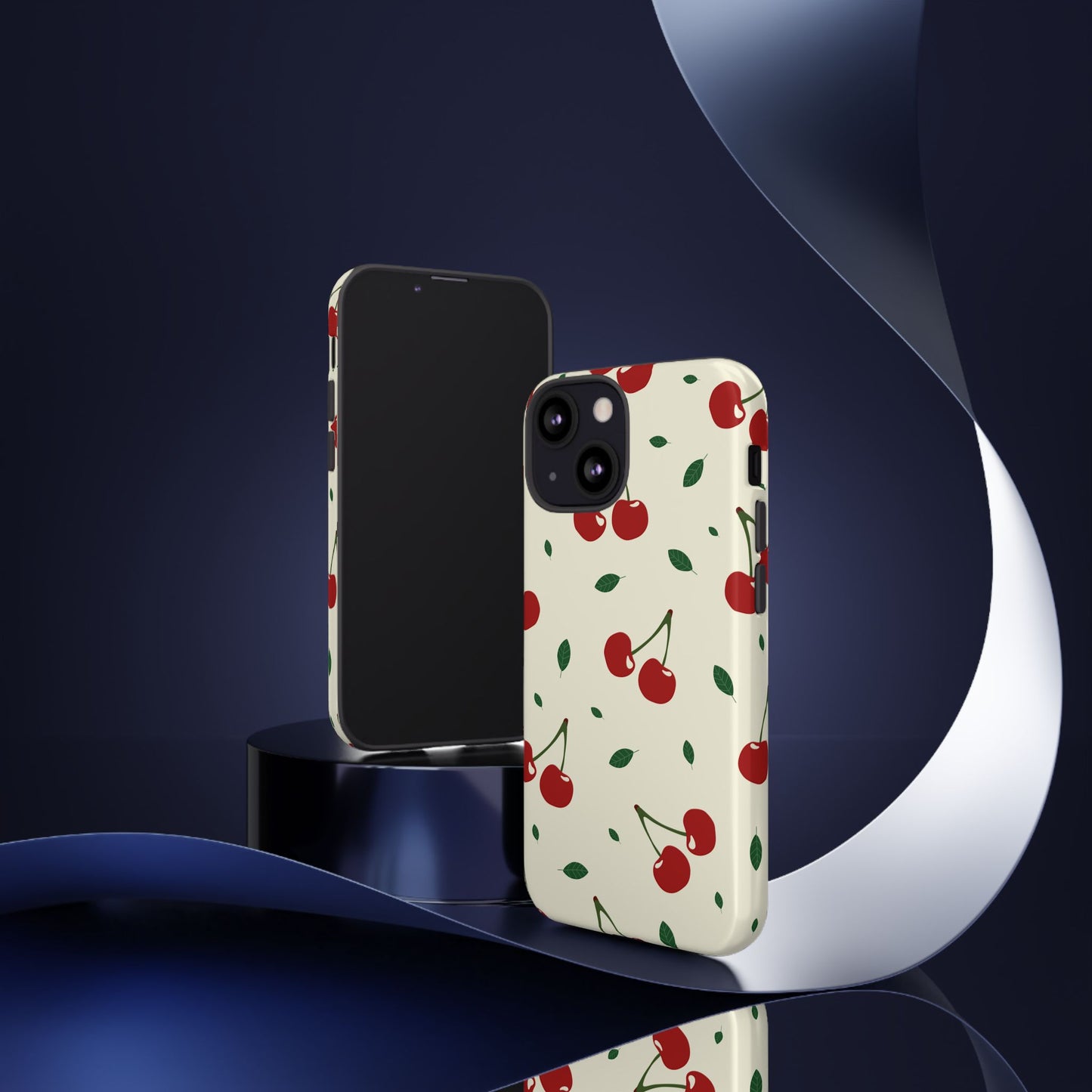 Cherries in Paris Tough Phone Cases