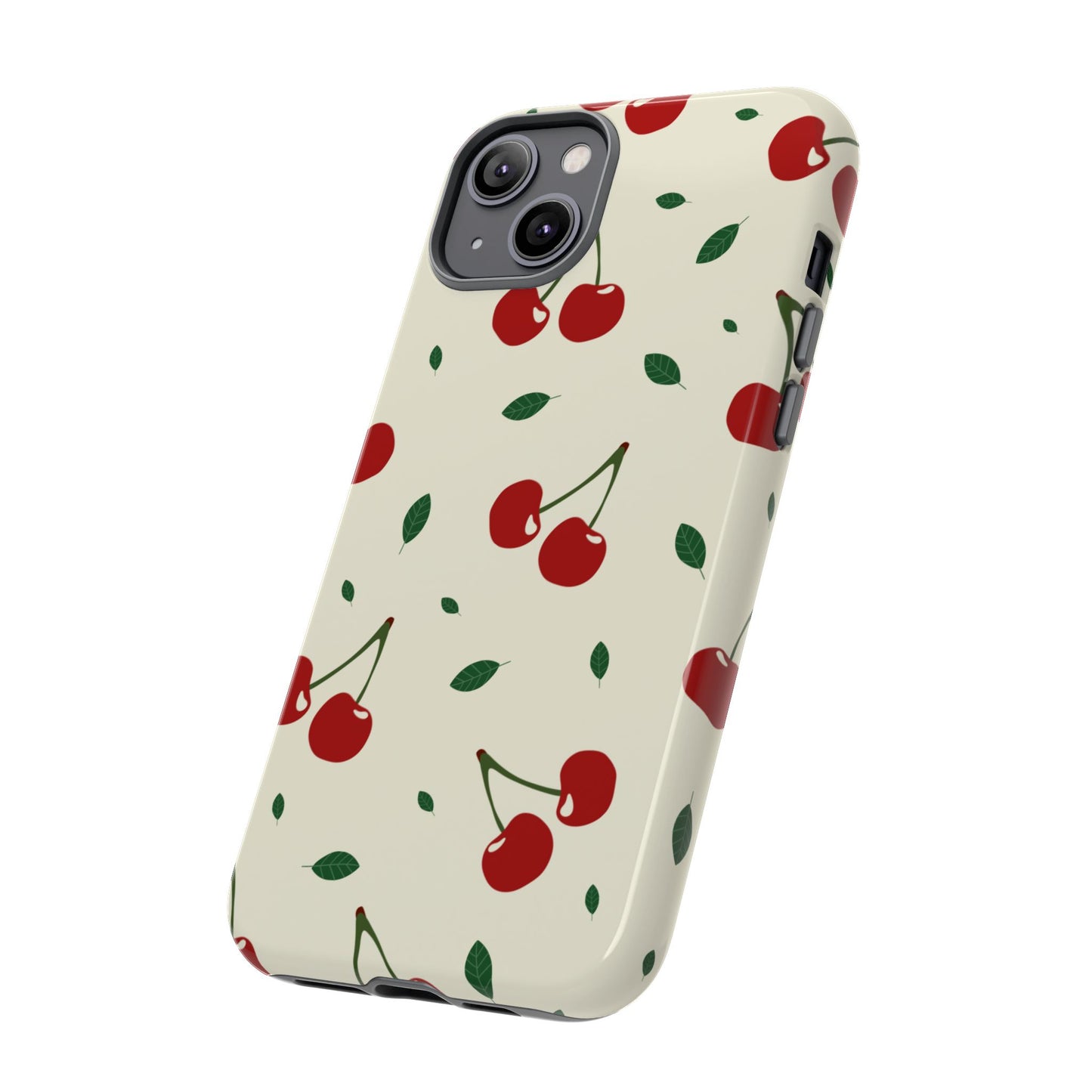 Cherries in Paris Tough Phone Cases