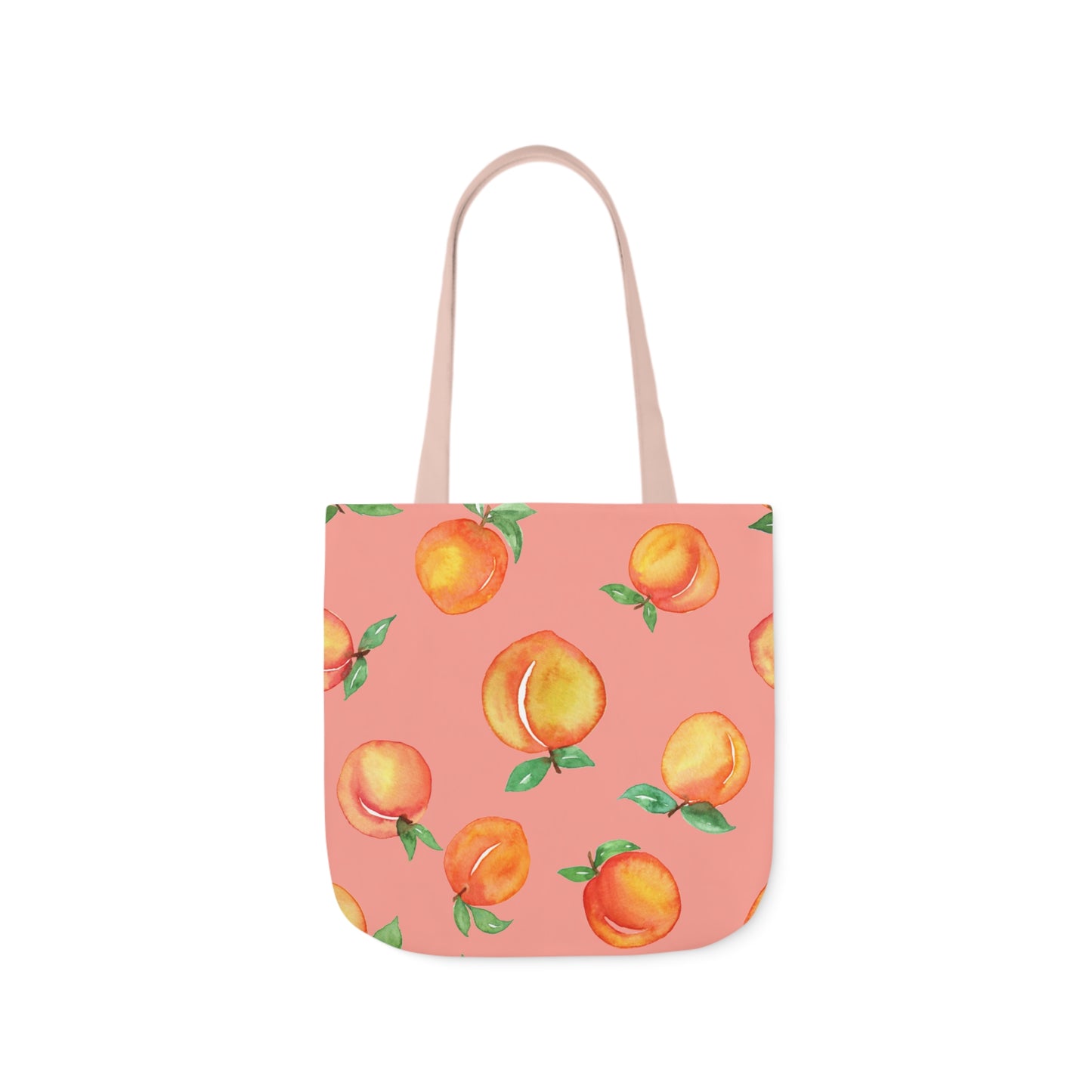 Mediterranean Peach Paradise Tote Bag