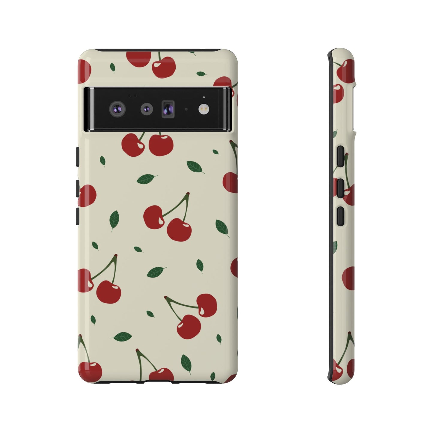 Cherries in Paris Tough Phone Cases