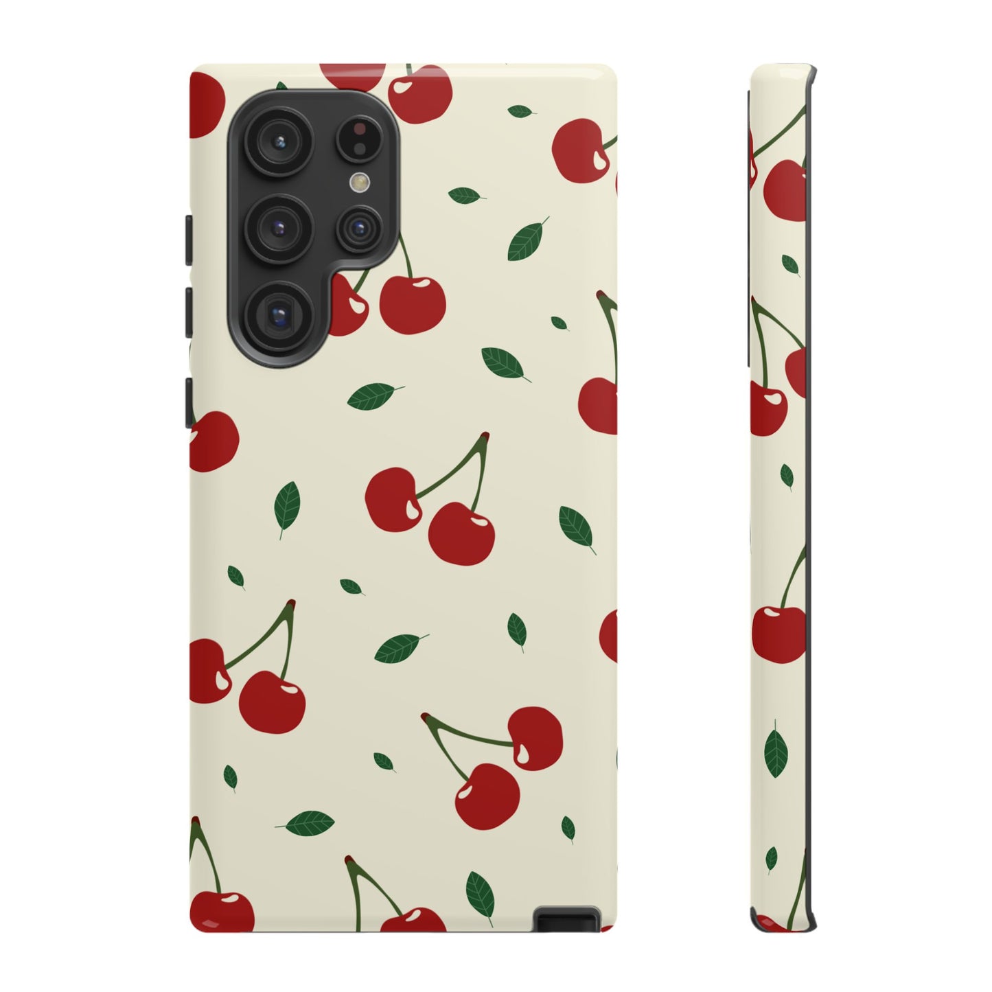 Cherries in Paris Tough Phone Cases