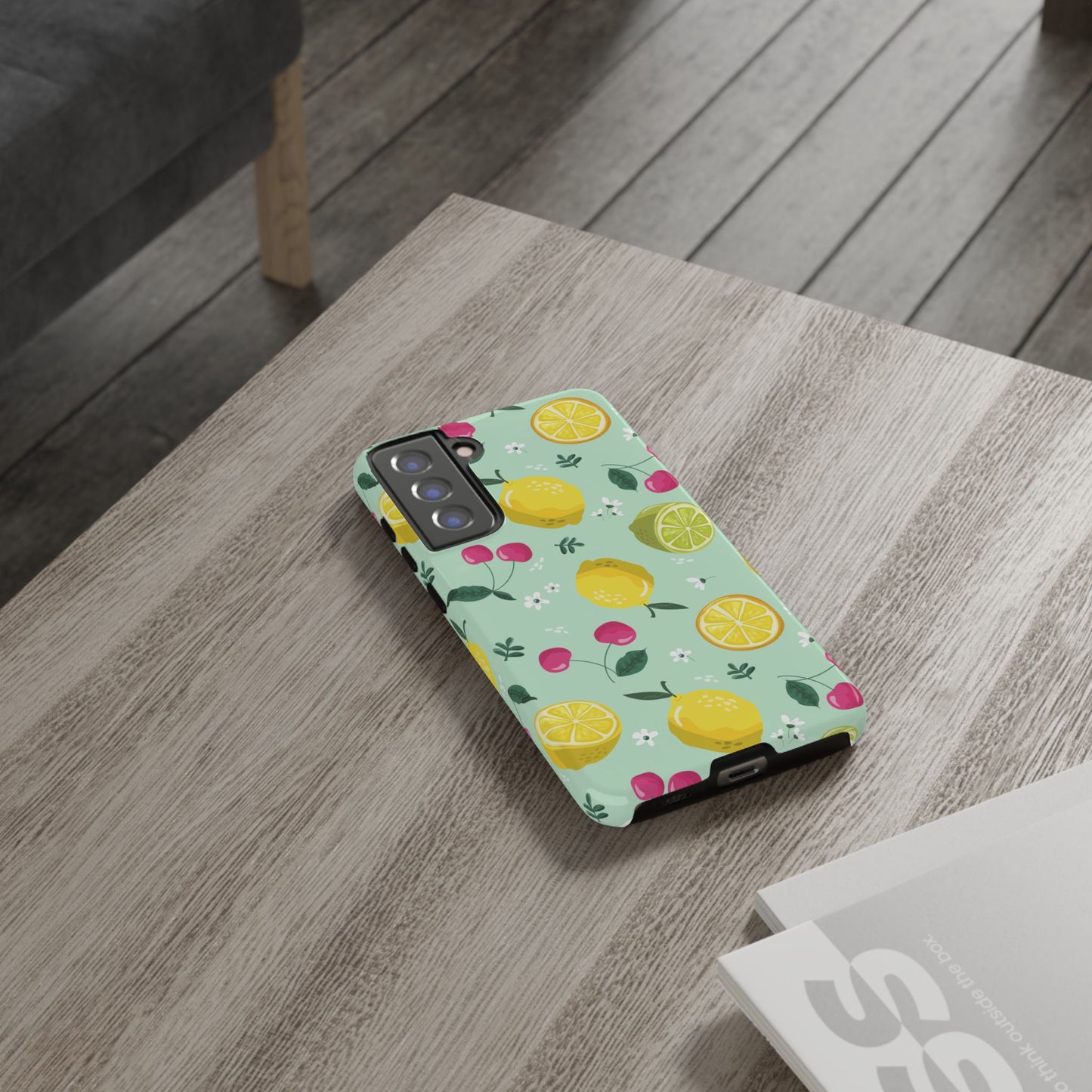 Capri Citrus Cherry Pop Tough Phone Cases