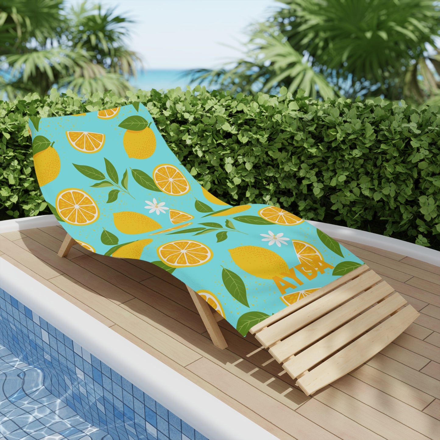 Amalfi Lemon Dream Beach Towels