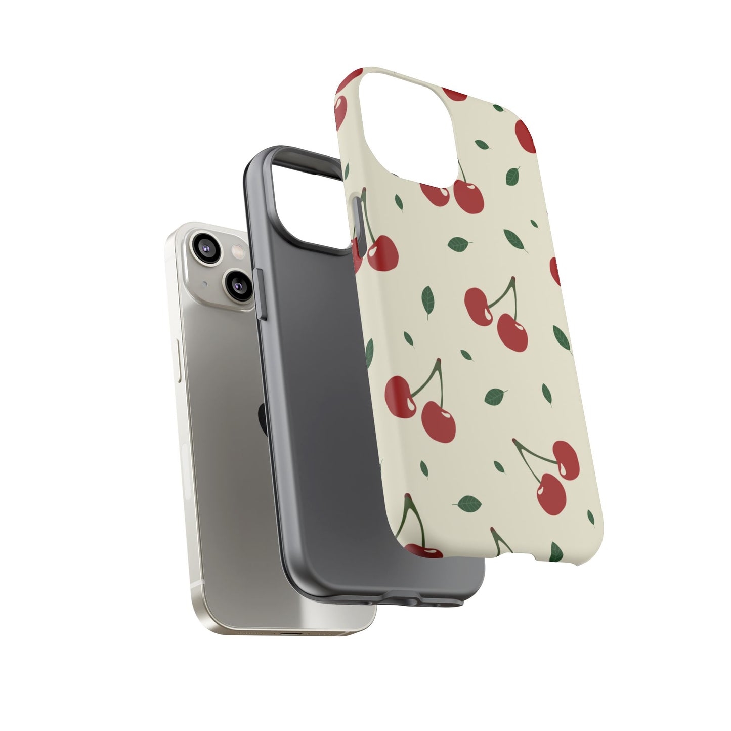 Cherries in Paris Tough Phone Cases