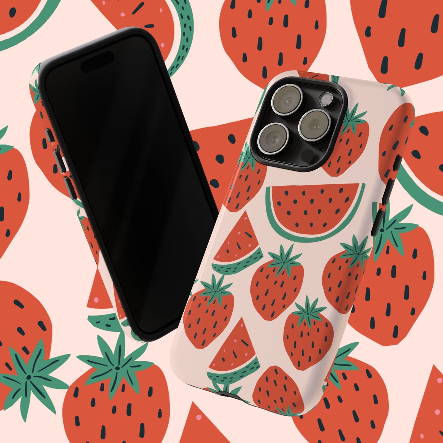 Miami Fruit Fusion Case Tough Phone Cases