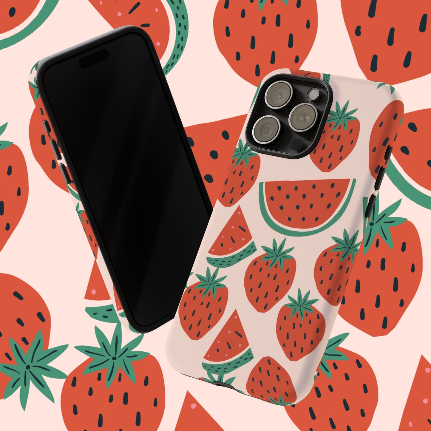 Miami Fruit Fusion Case Tough Phone Cases