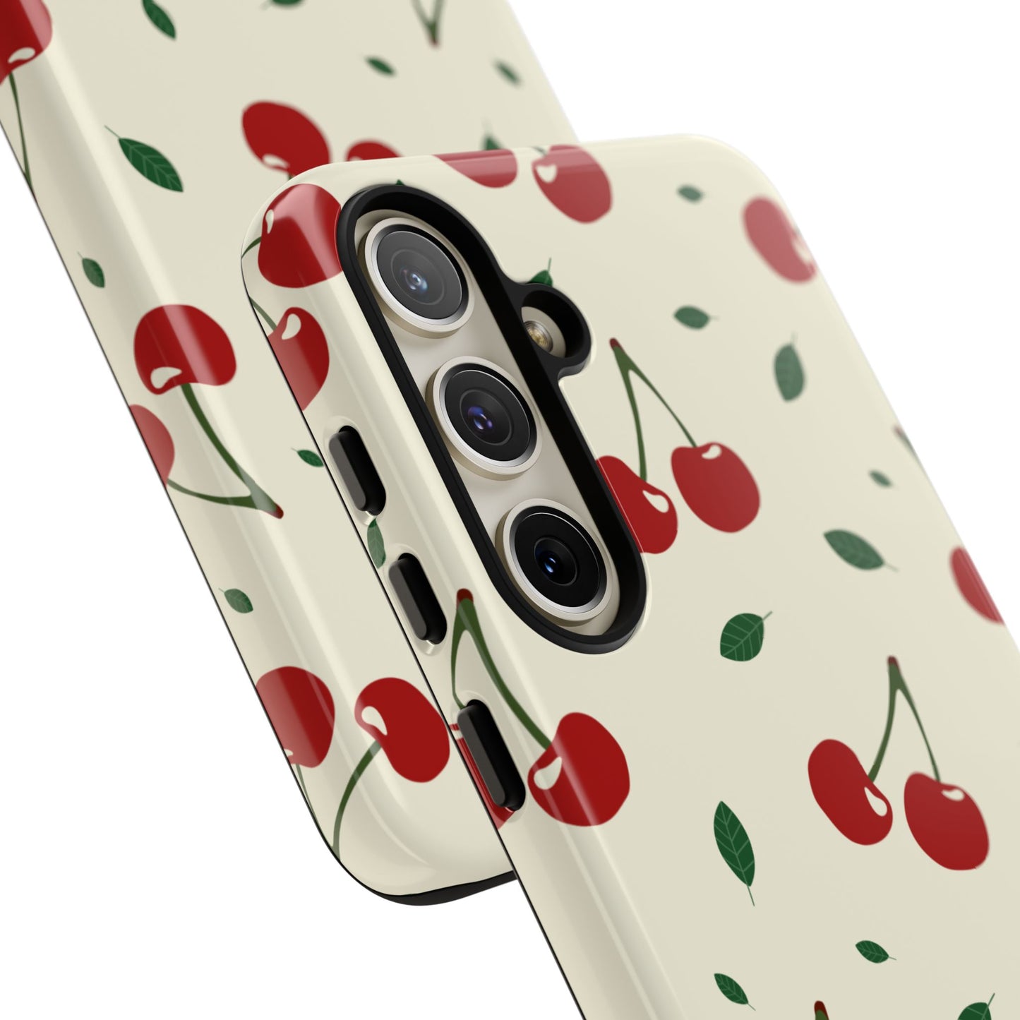 Cherries in Paris Tough Phone Cases