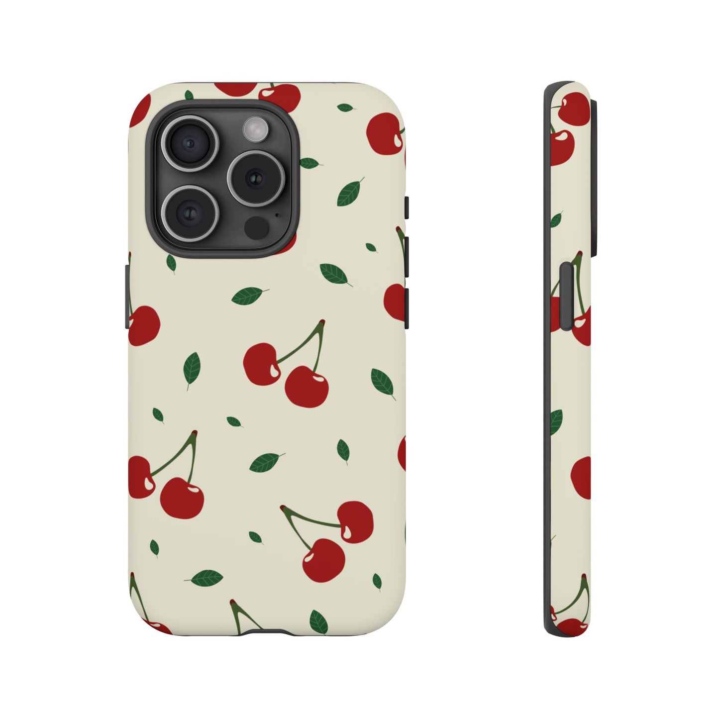 Cherries in Paris Tough Phone Cases