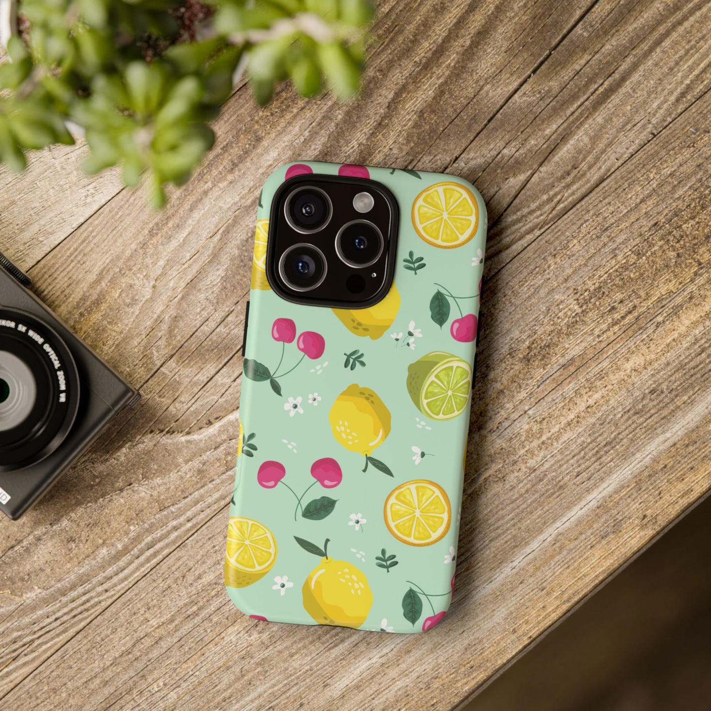 Capri Citrus Cherry Pop Tough Phone Cases