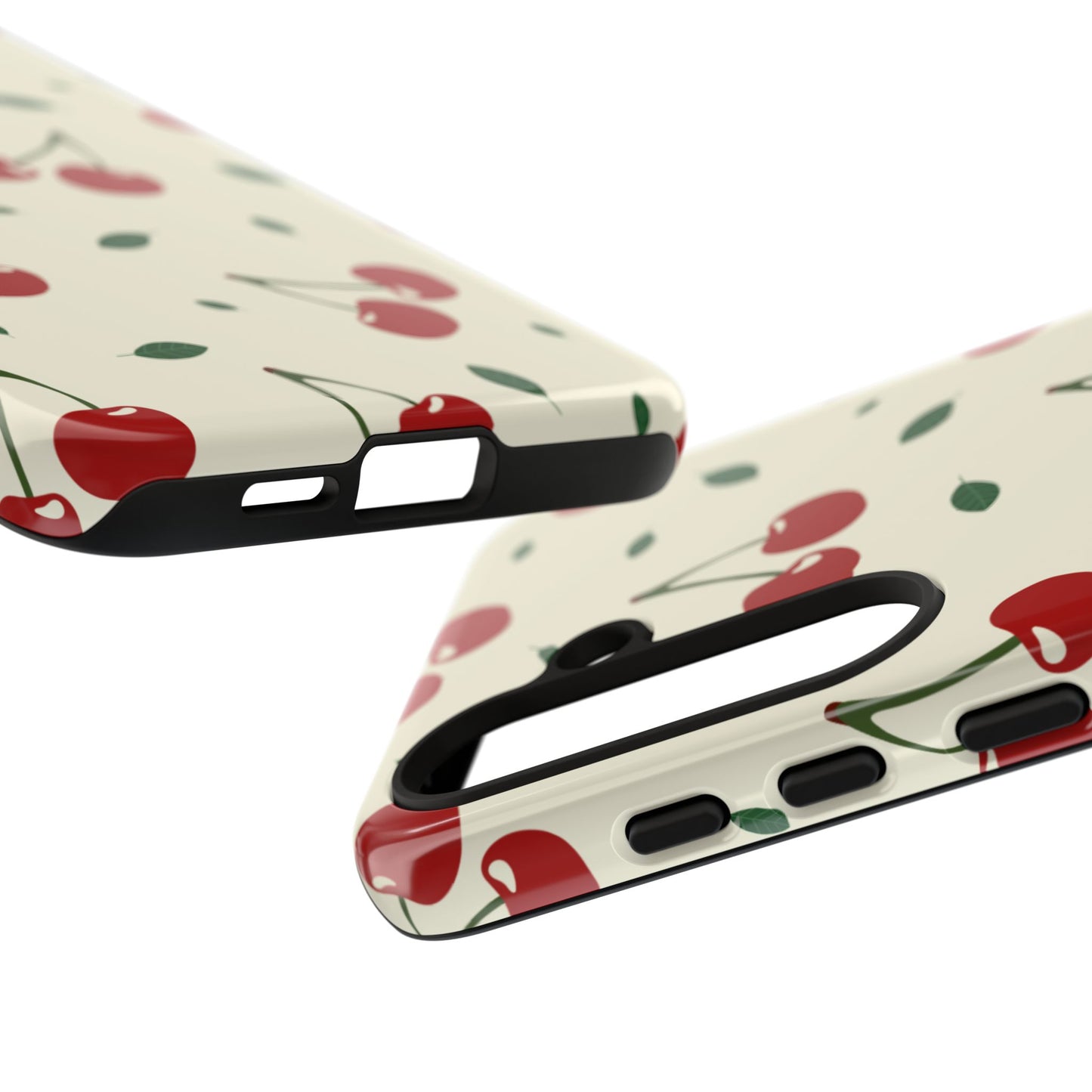 Cherries in Paris Tough Phone Cases