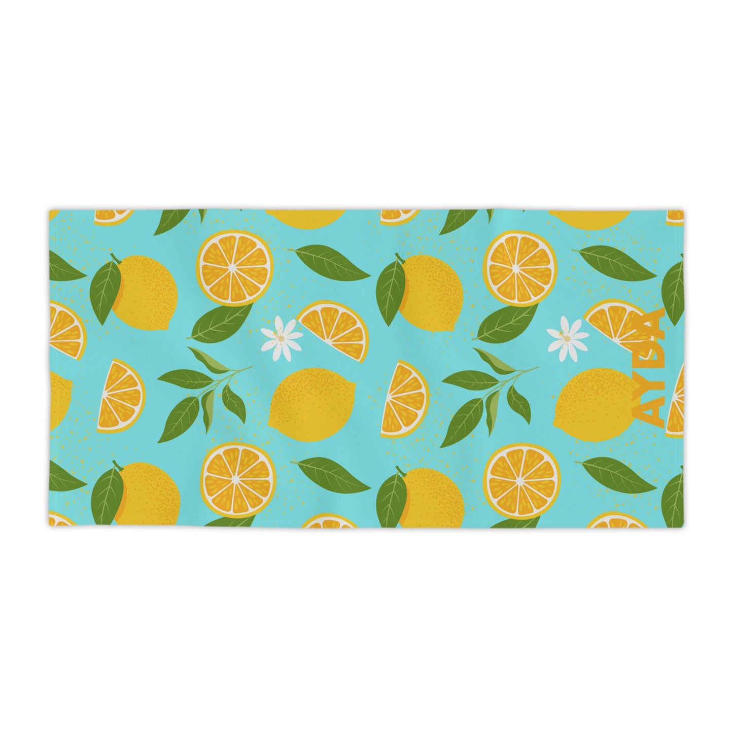 Amalfi Lemon Dream Beach Towels