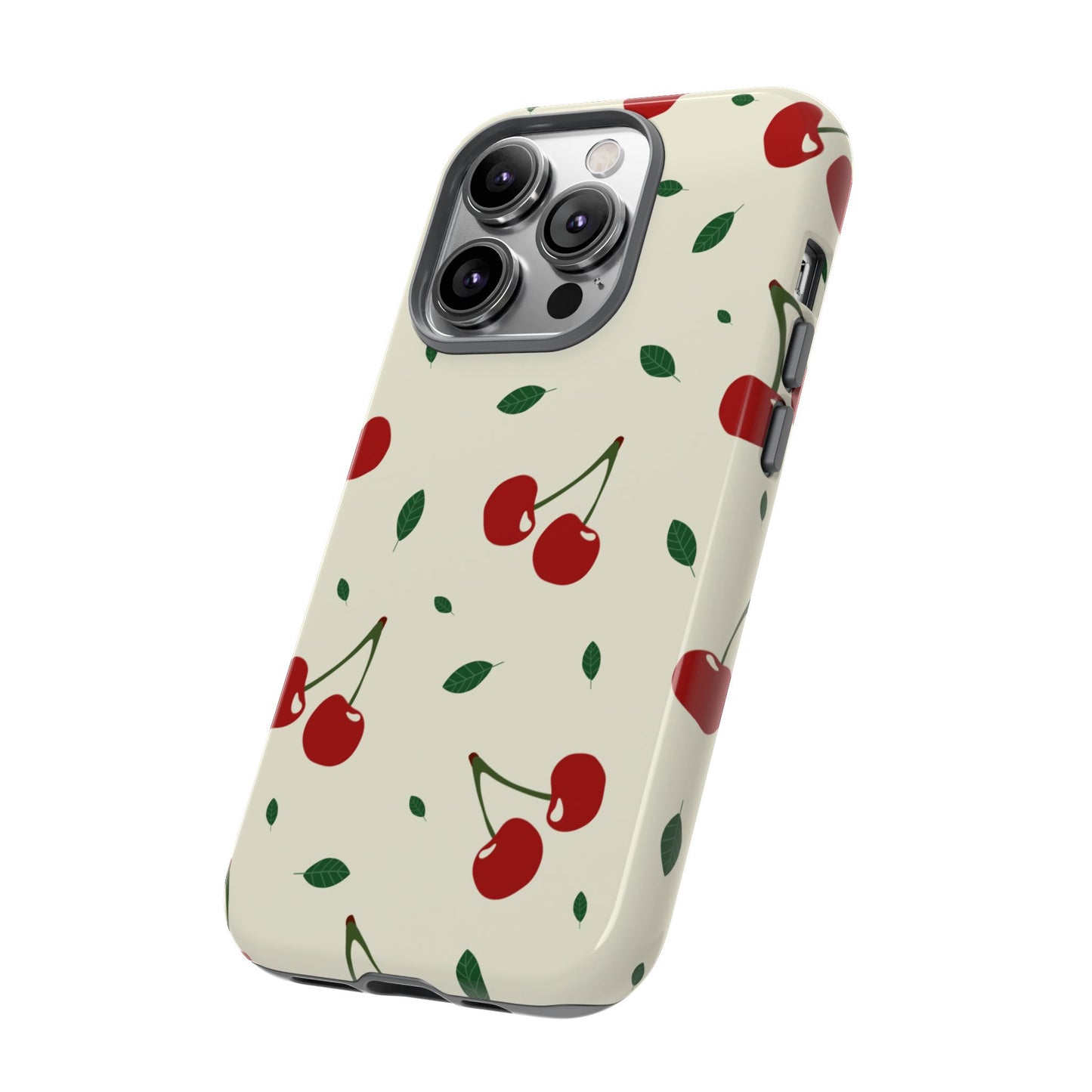 Cherries in Paris Tough Phone Cases