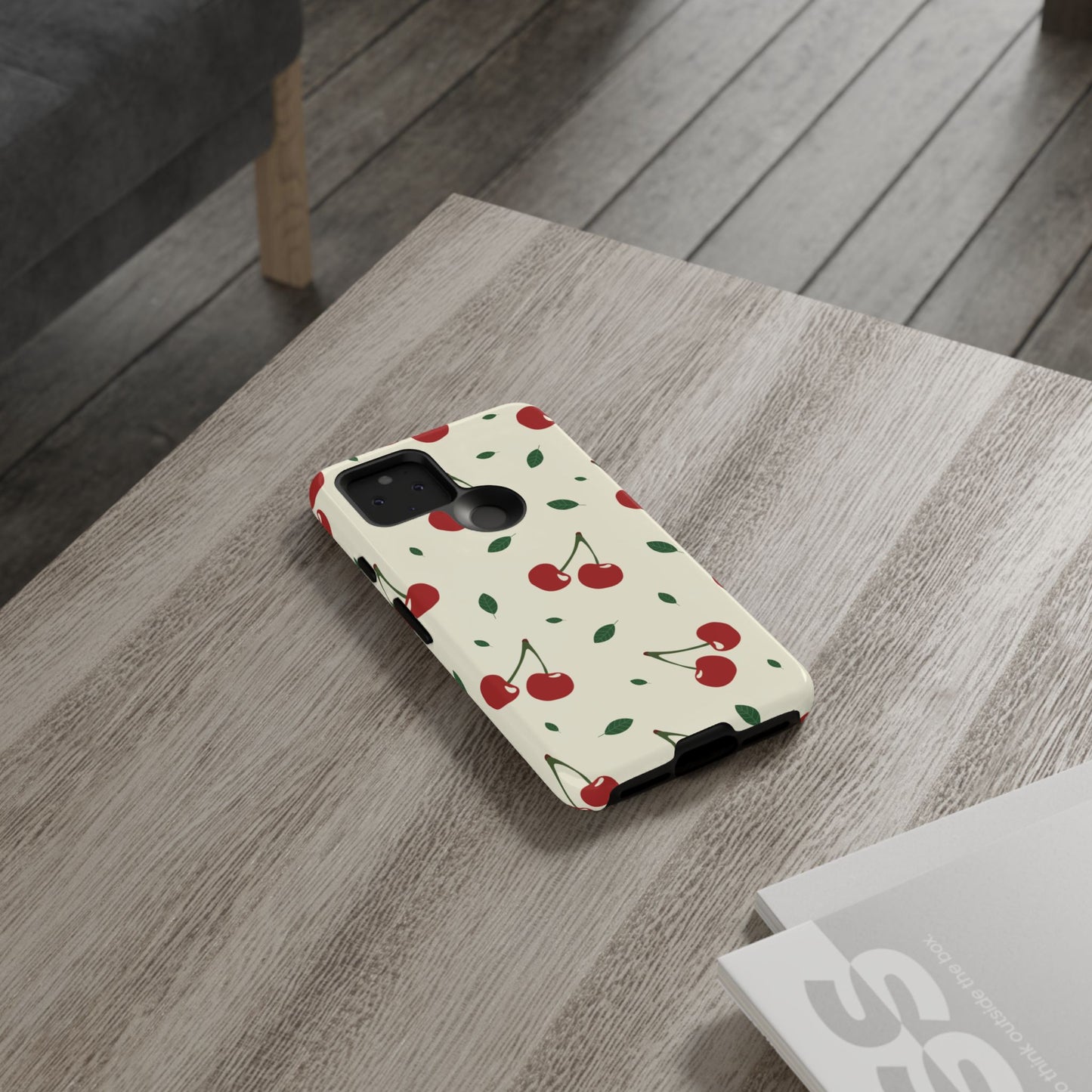 Cherries in Paris Tough Phone Cases