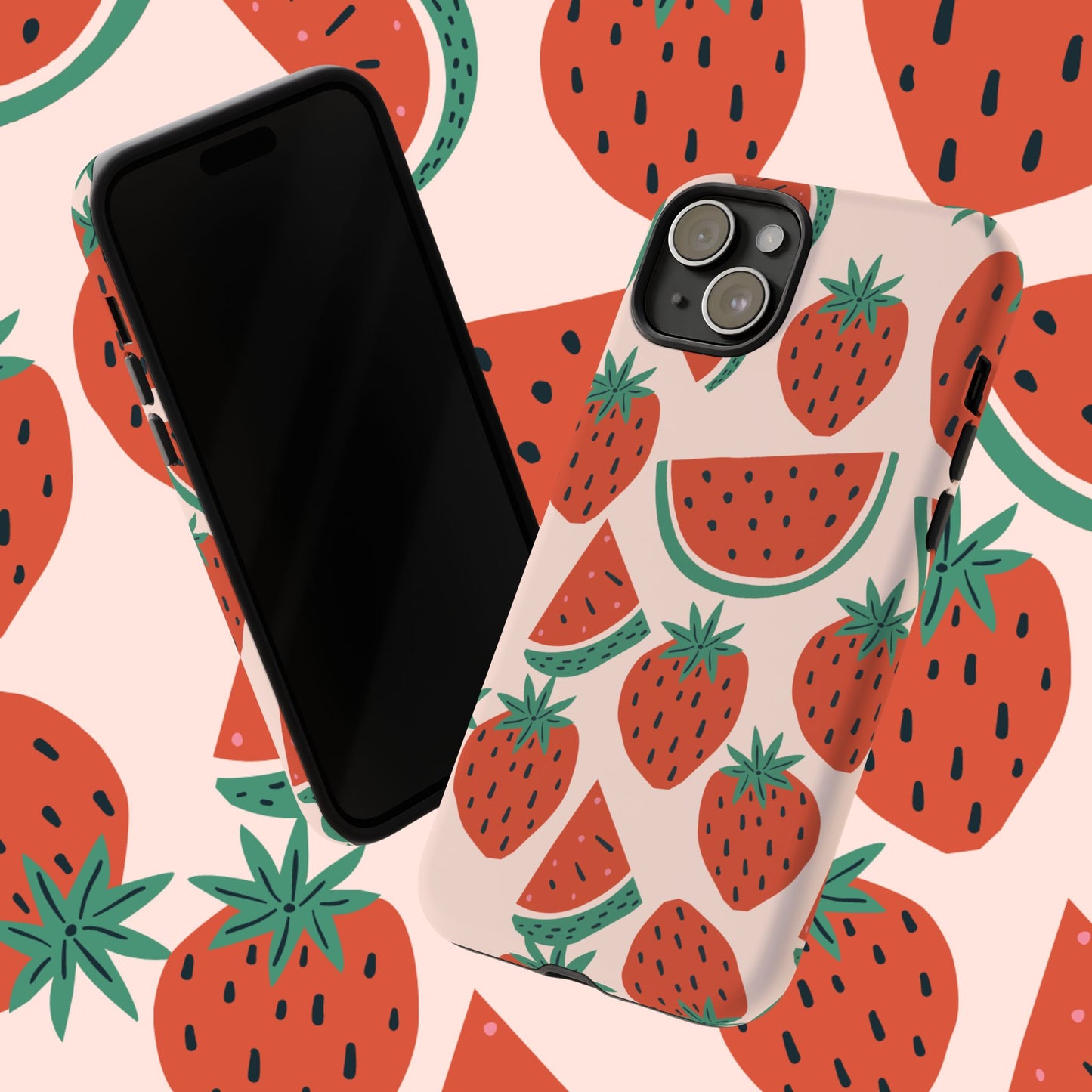 Miami Fruit Fusion Case Tough Phone Cases