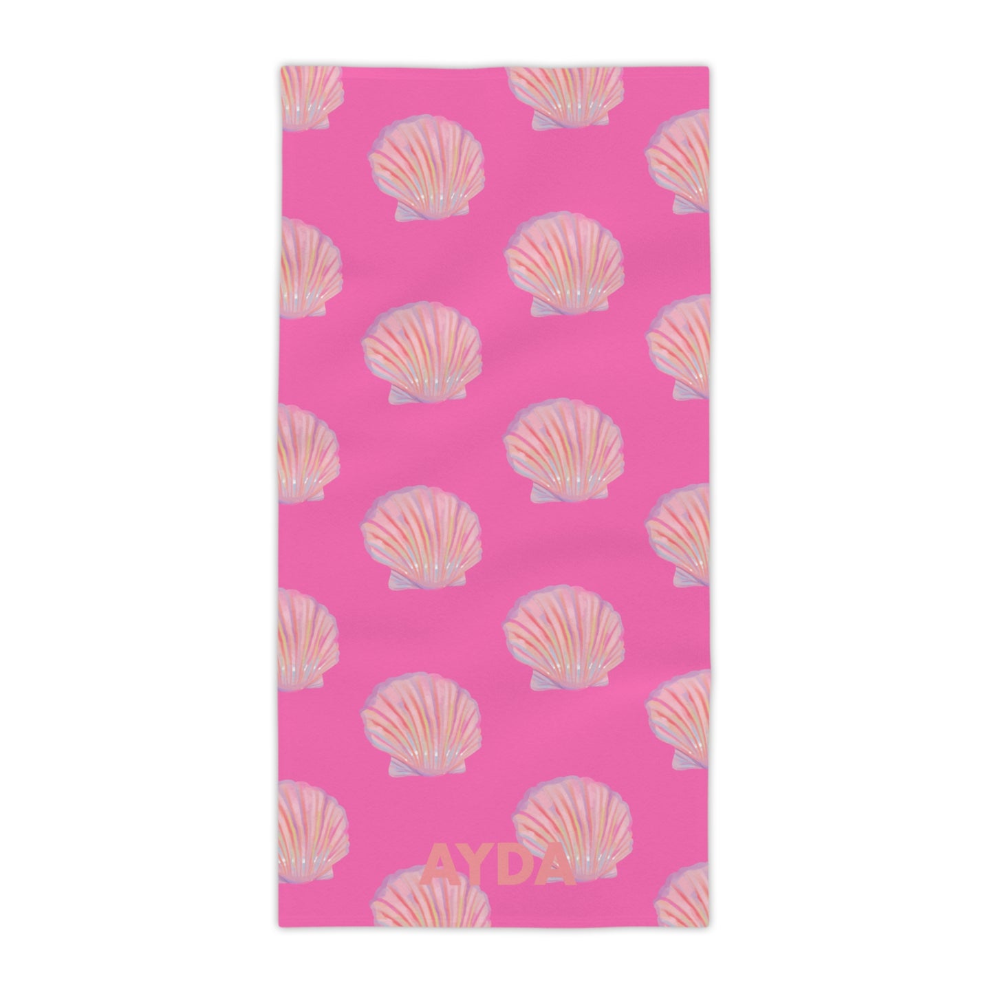 Miami Shell Splash Beach Towels