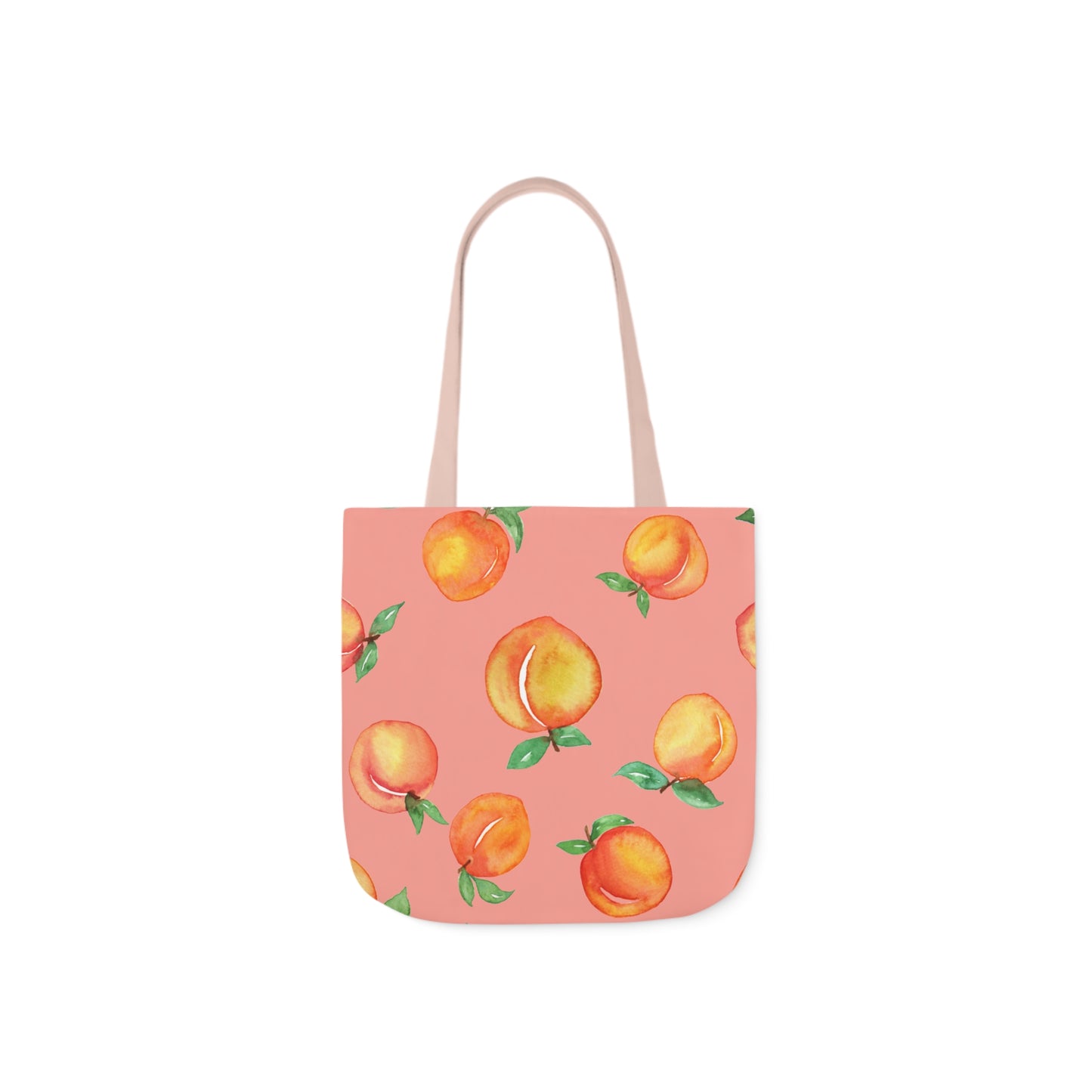 Mediterranean Peach Paradise Tote Bag