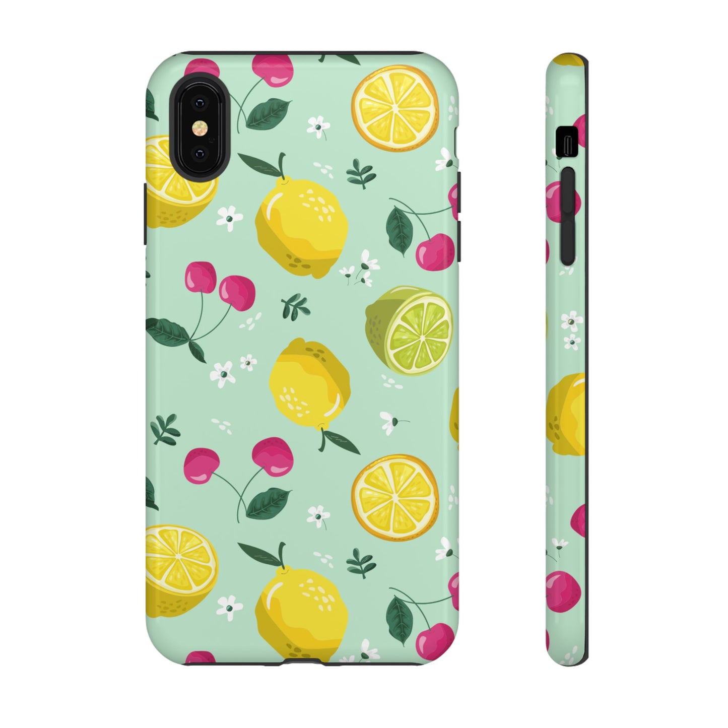 Capri Citrus Cherry Pop Tough Phone Cases