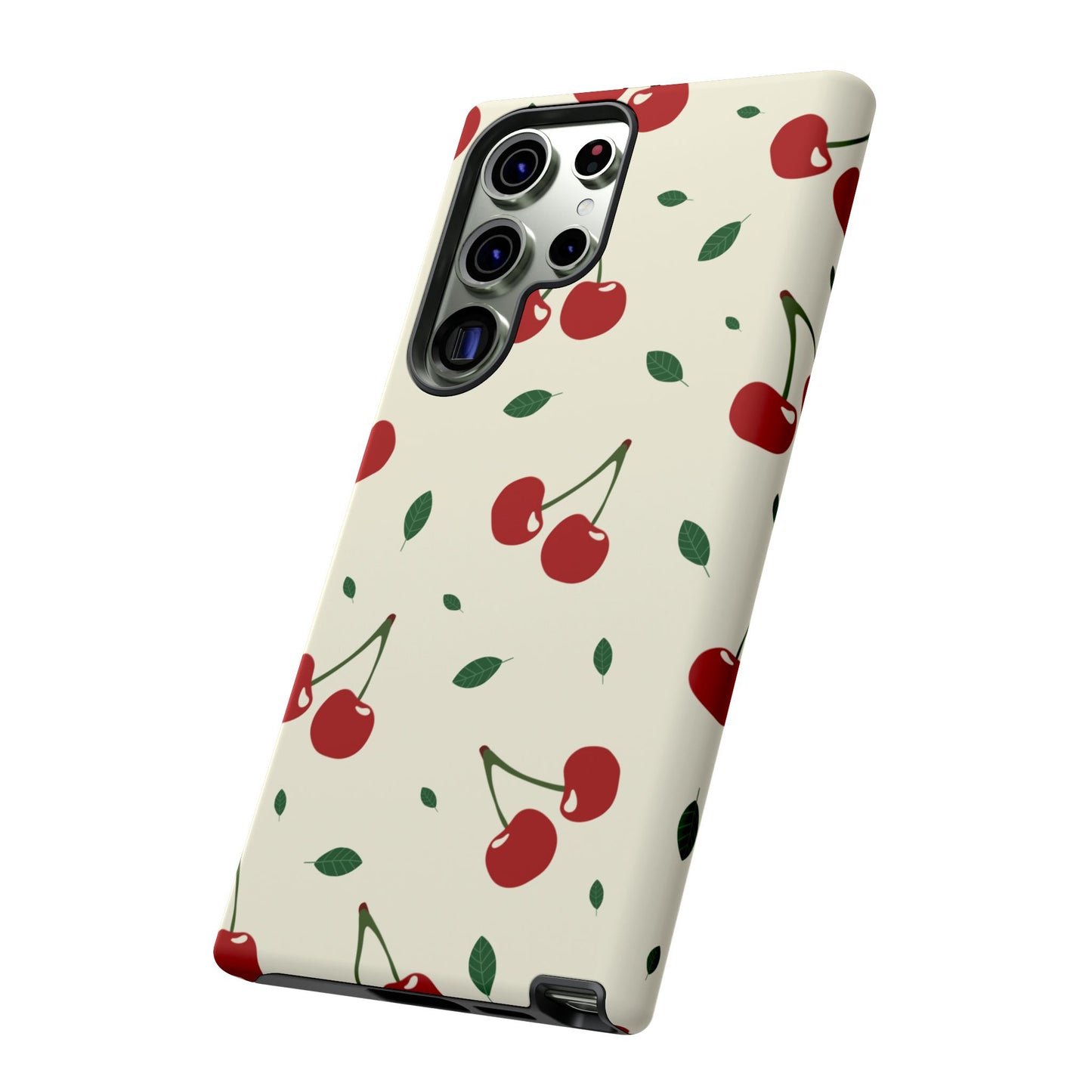 Cherries in Paris Tough Phone Cases