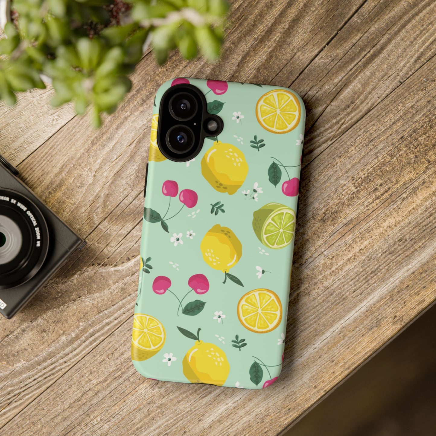 Capri Citrus Cherry Pop Tough Phone Cases