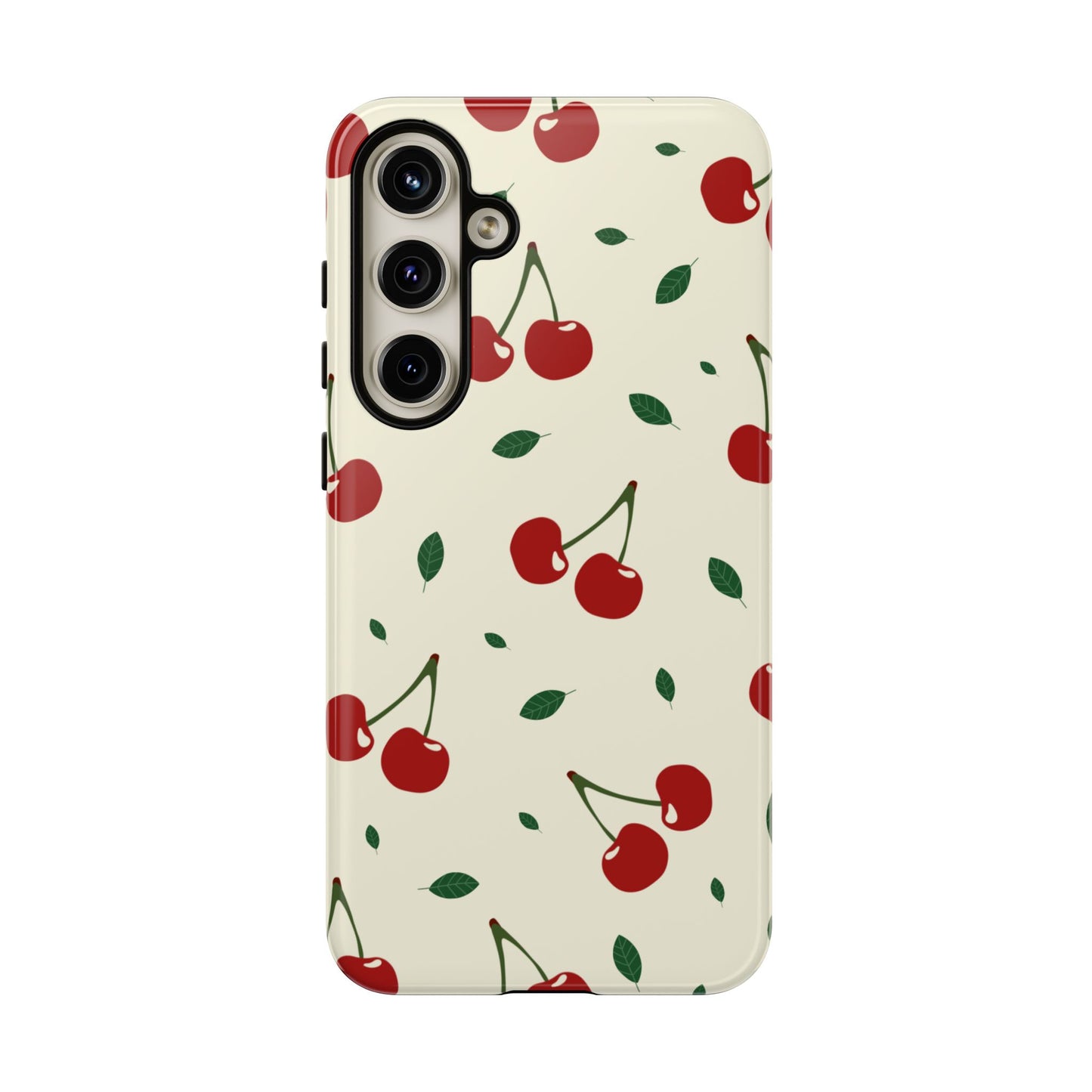 Cherries in Paris Tough Phone Cases