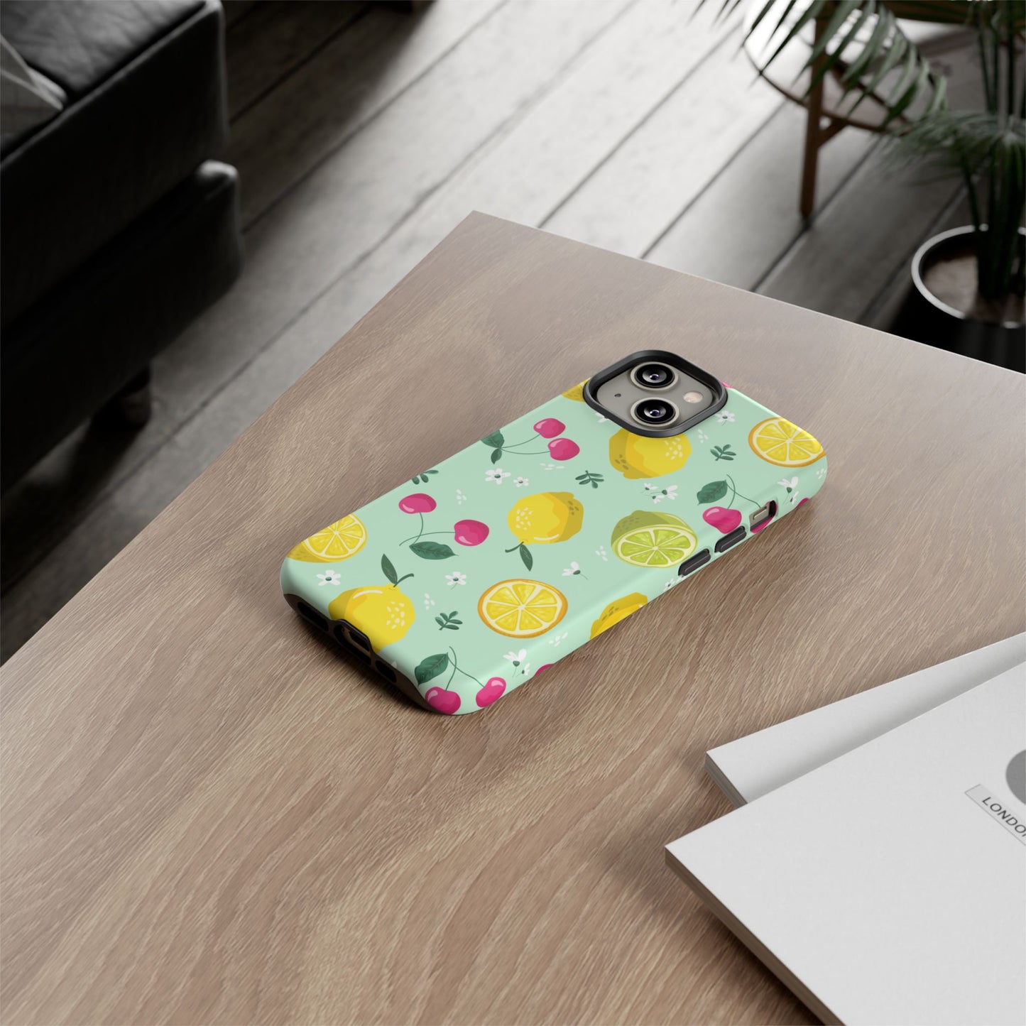 Capri Citrus Cherry Pop Tough Phone Cases