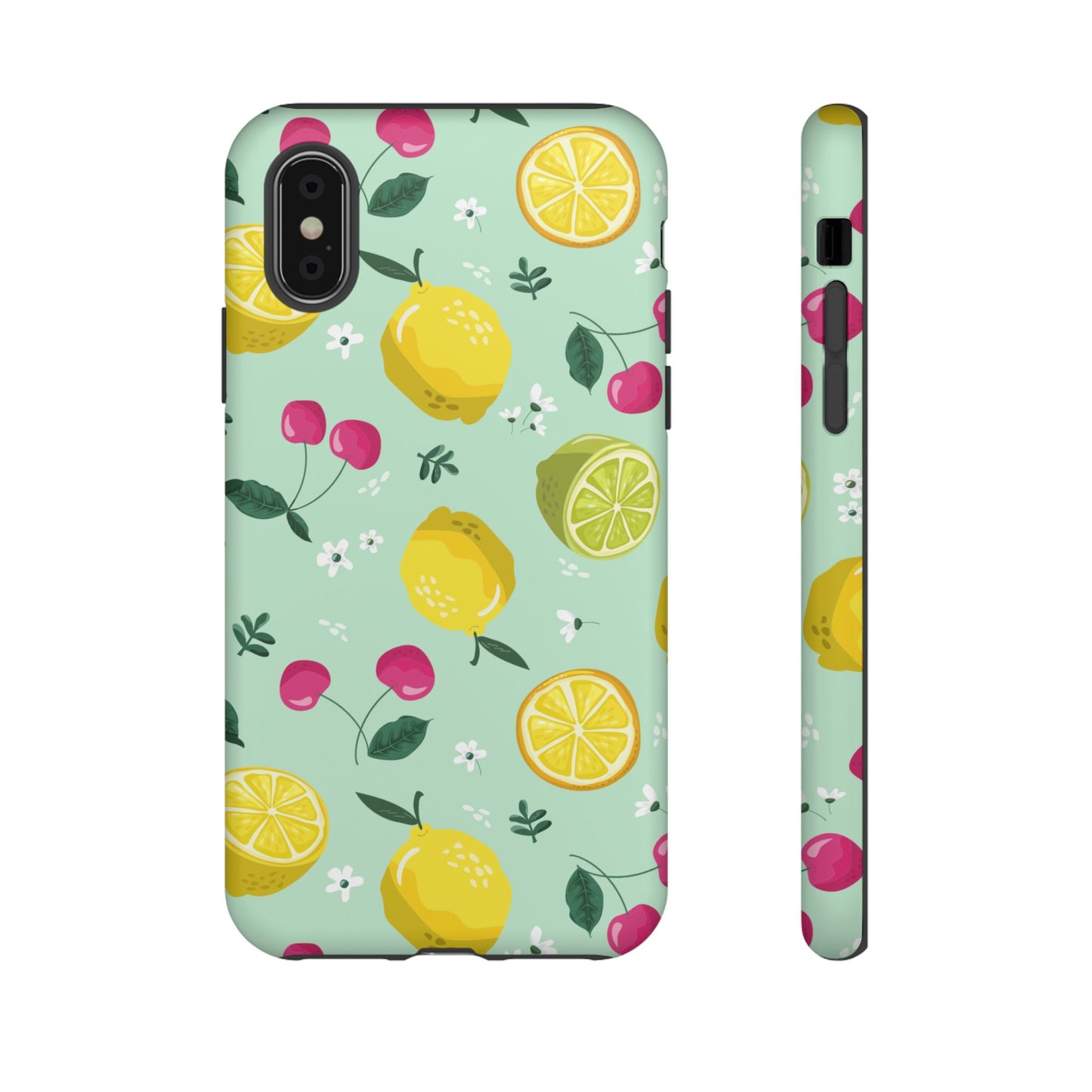 Capri Citrus Cherry Pop Tough Phone Cases