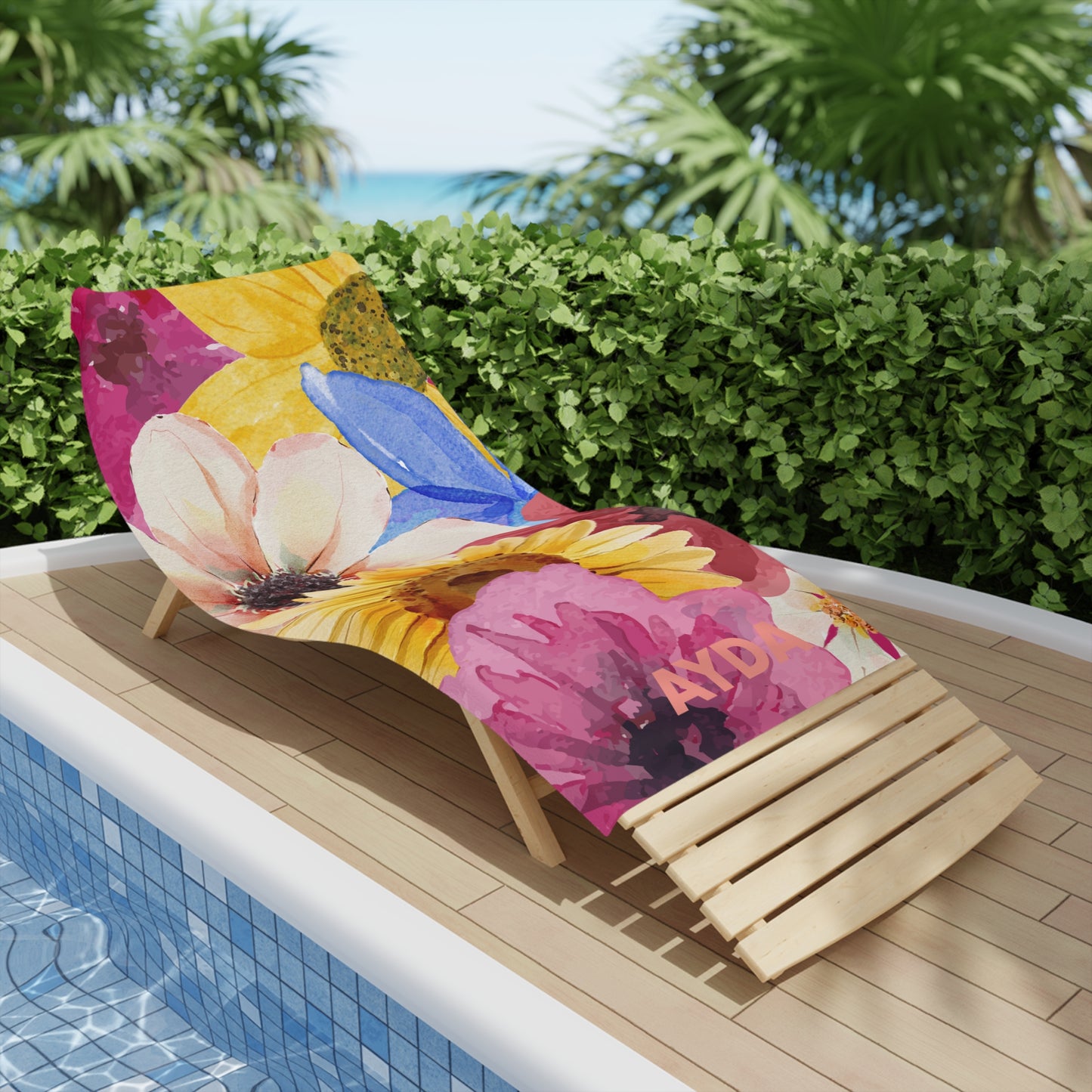 Floral Bloom Beach Towels