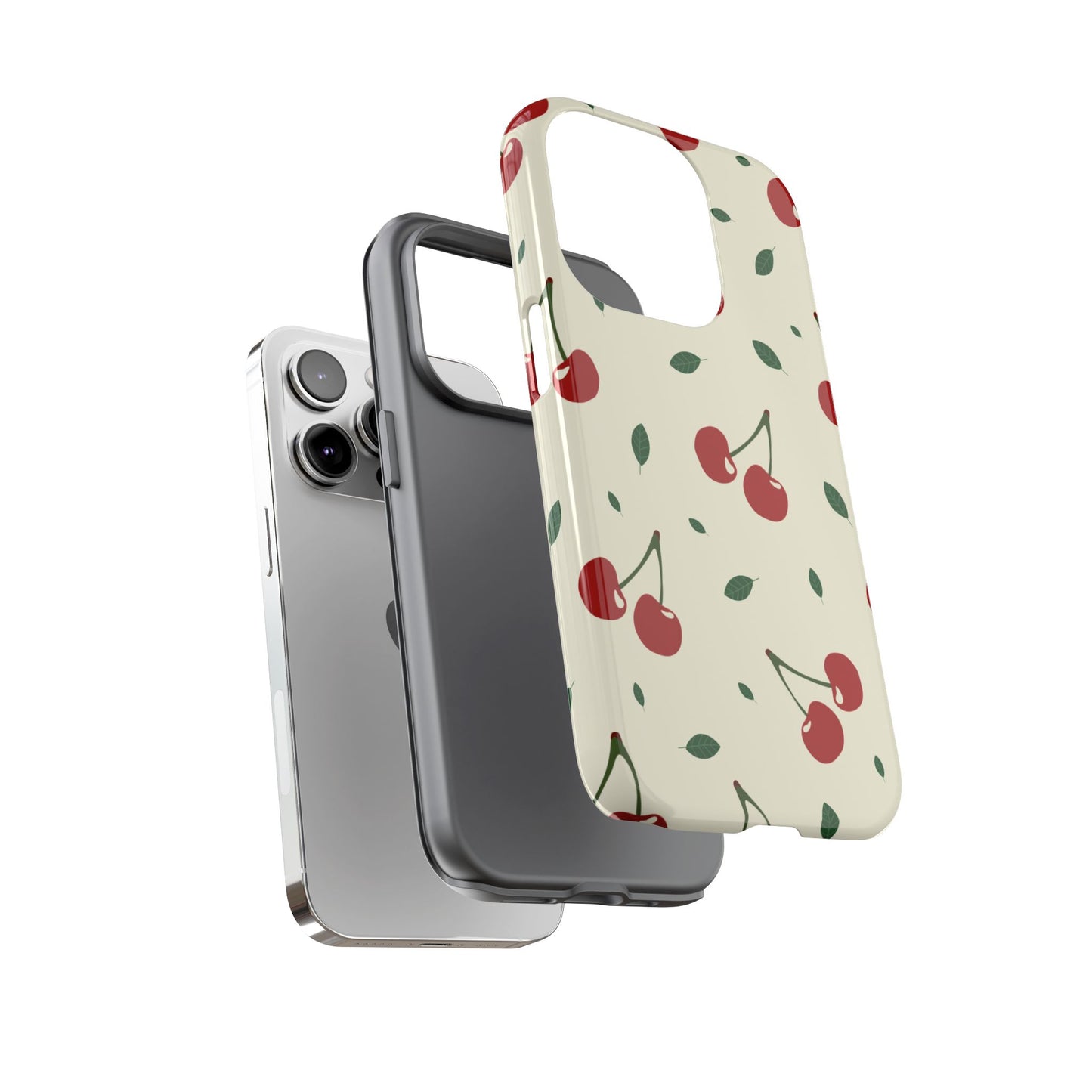 Cherries in Paris Tough Phone Cases