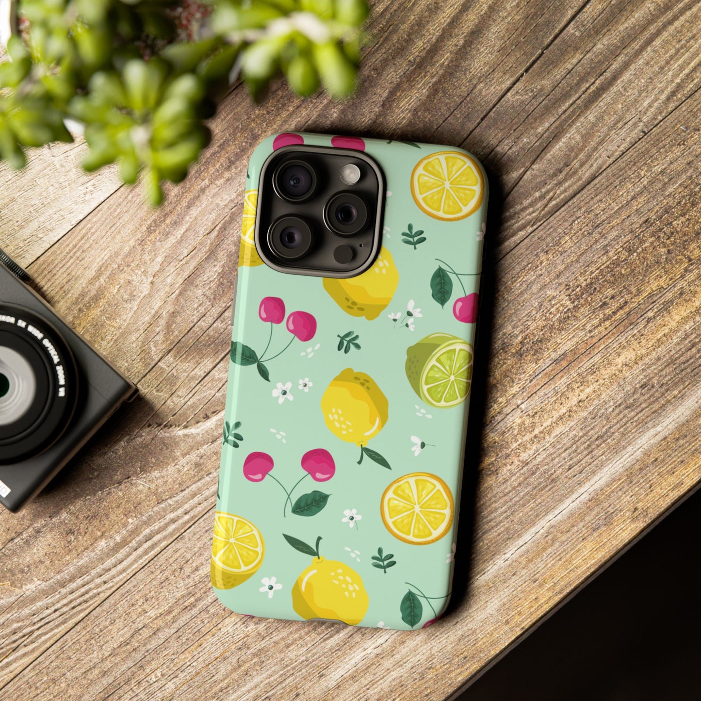 Capri Citrus Cherry Pop Tough Phone Cases