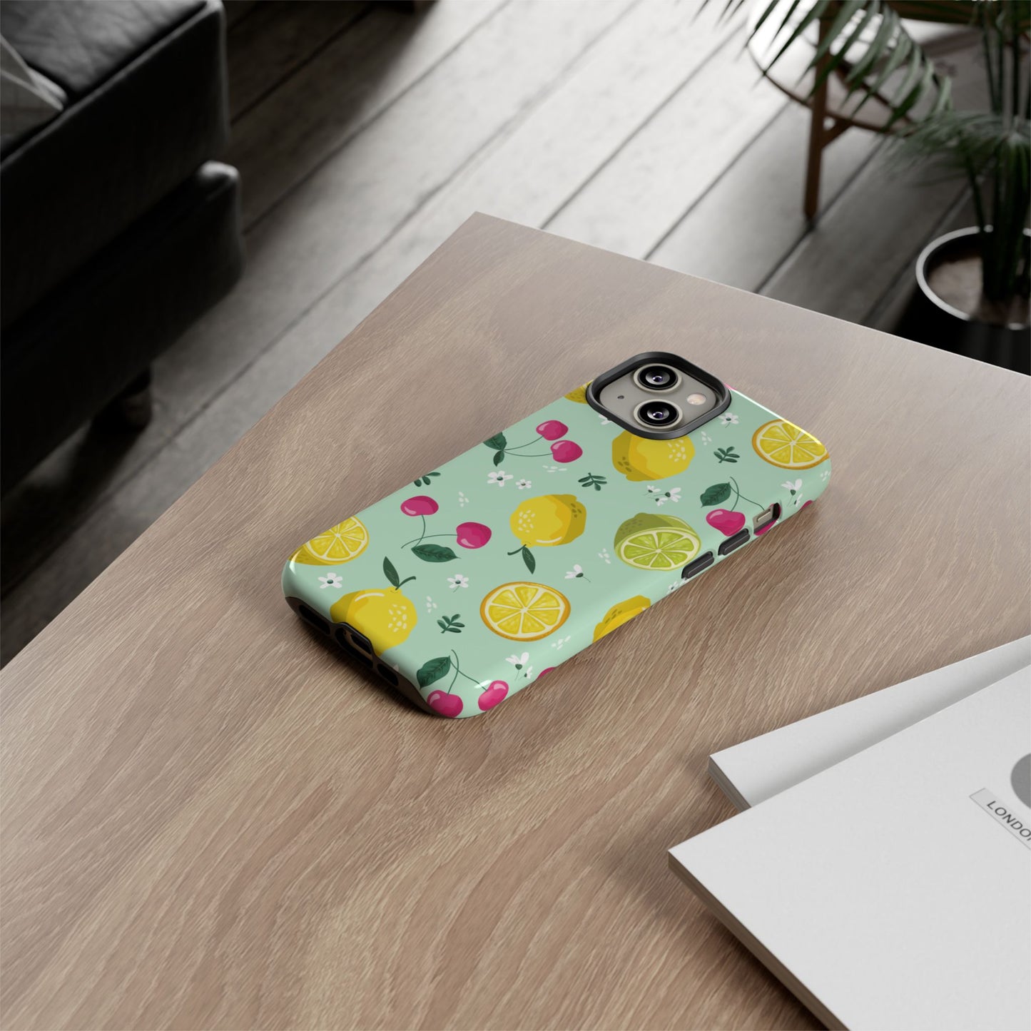 Capri Citrus Cherry Pop Tough Phone Cases