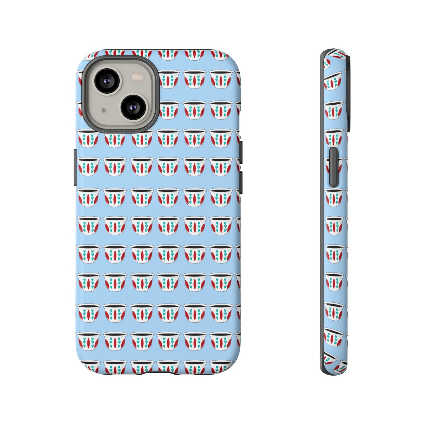 Lebanese Coffee Cup Tough Phone Cases