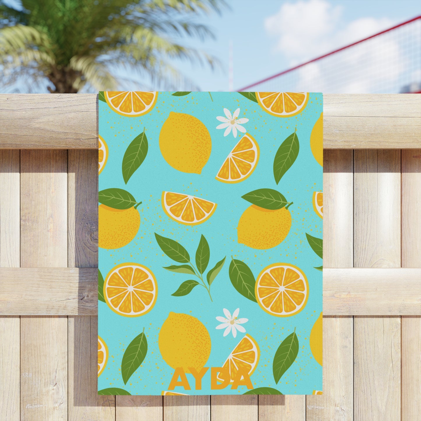 Amalfi Lemon Dream Beach Towels