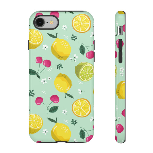 Capri Citrus Cherry Pop Tough Phone Cases