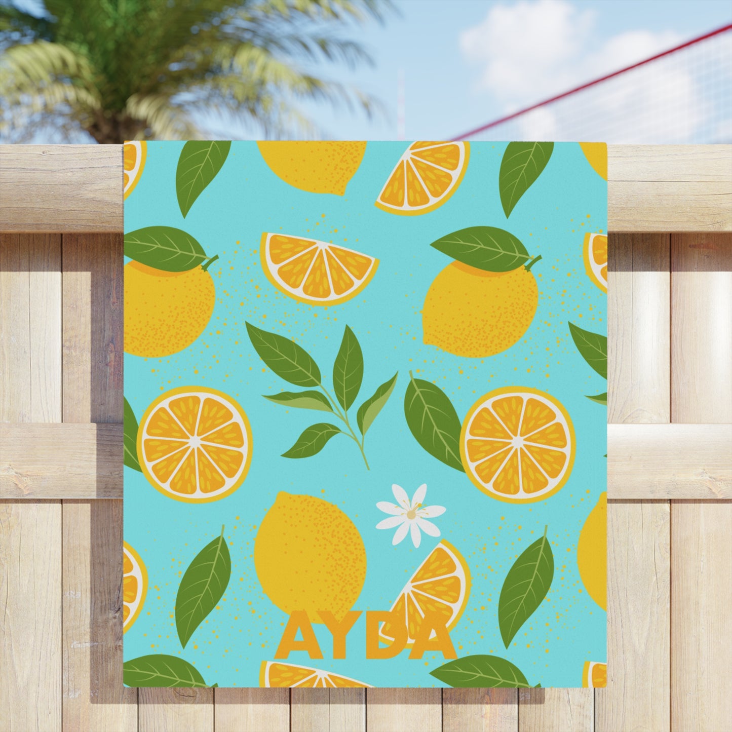 Amalfi Lemon Dream Beach Towels