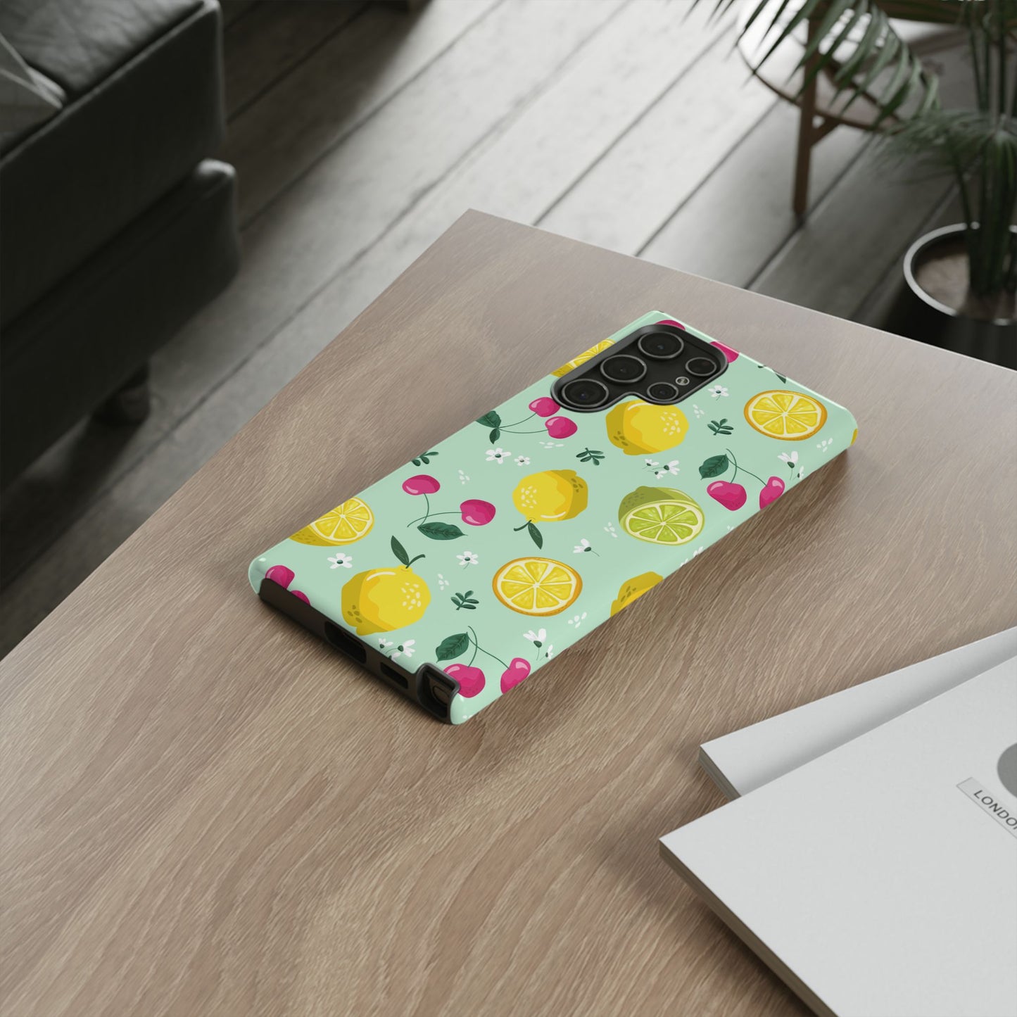 Capri Citrus Cherry Pop Tough Phone Cases