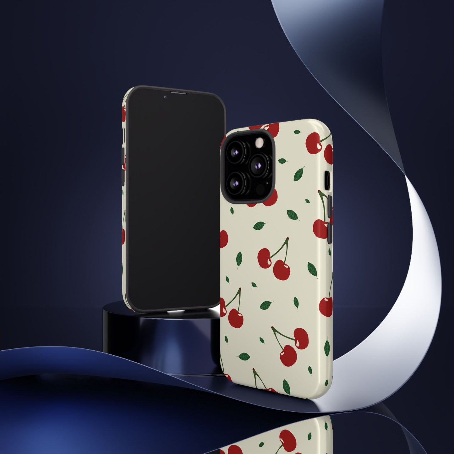 Cherries in Paris Tough Phone Cases