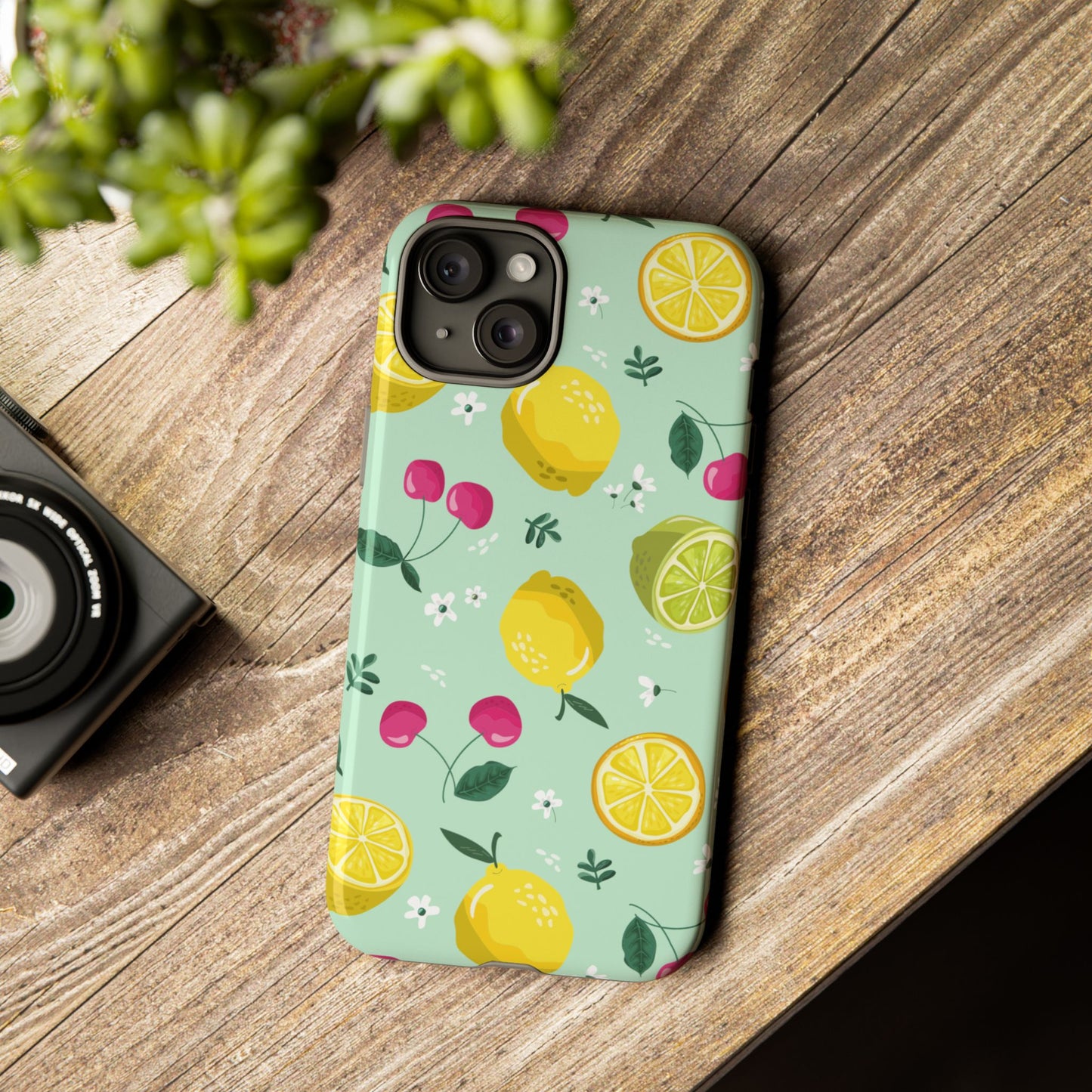 Capri Citrus Cherry Pop Tough Phone Cases