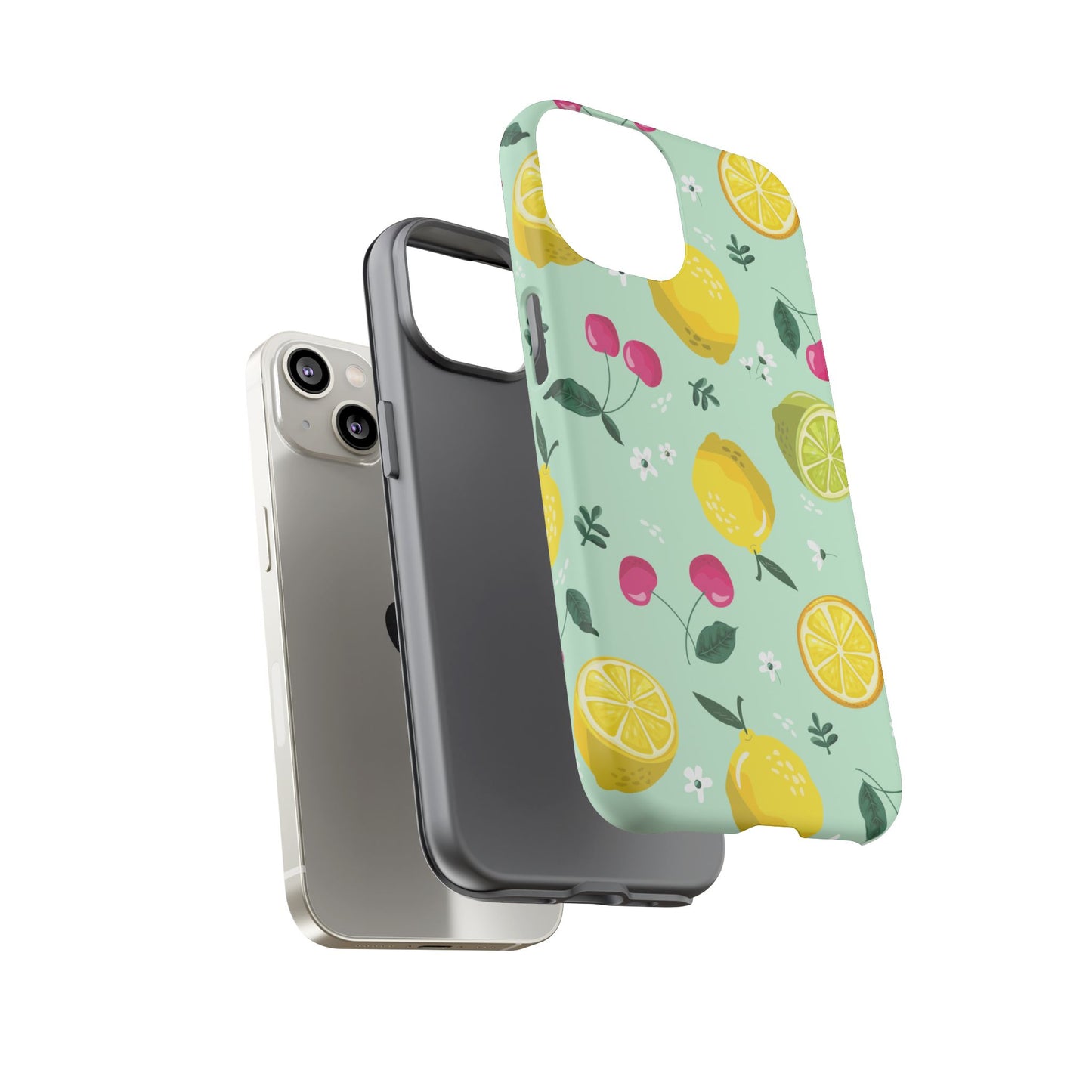 Capri Citrus Cherry Pop Tough Phone Cases