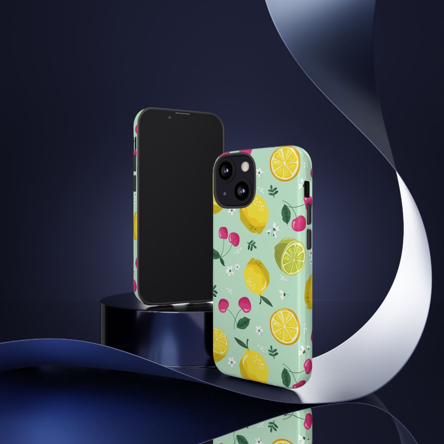 Capri Citrus Cherry Pop Tough Phone Cases