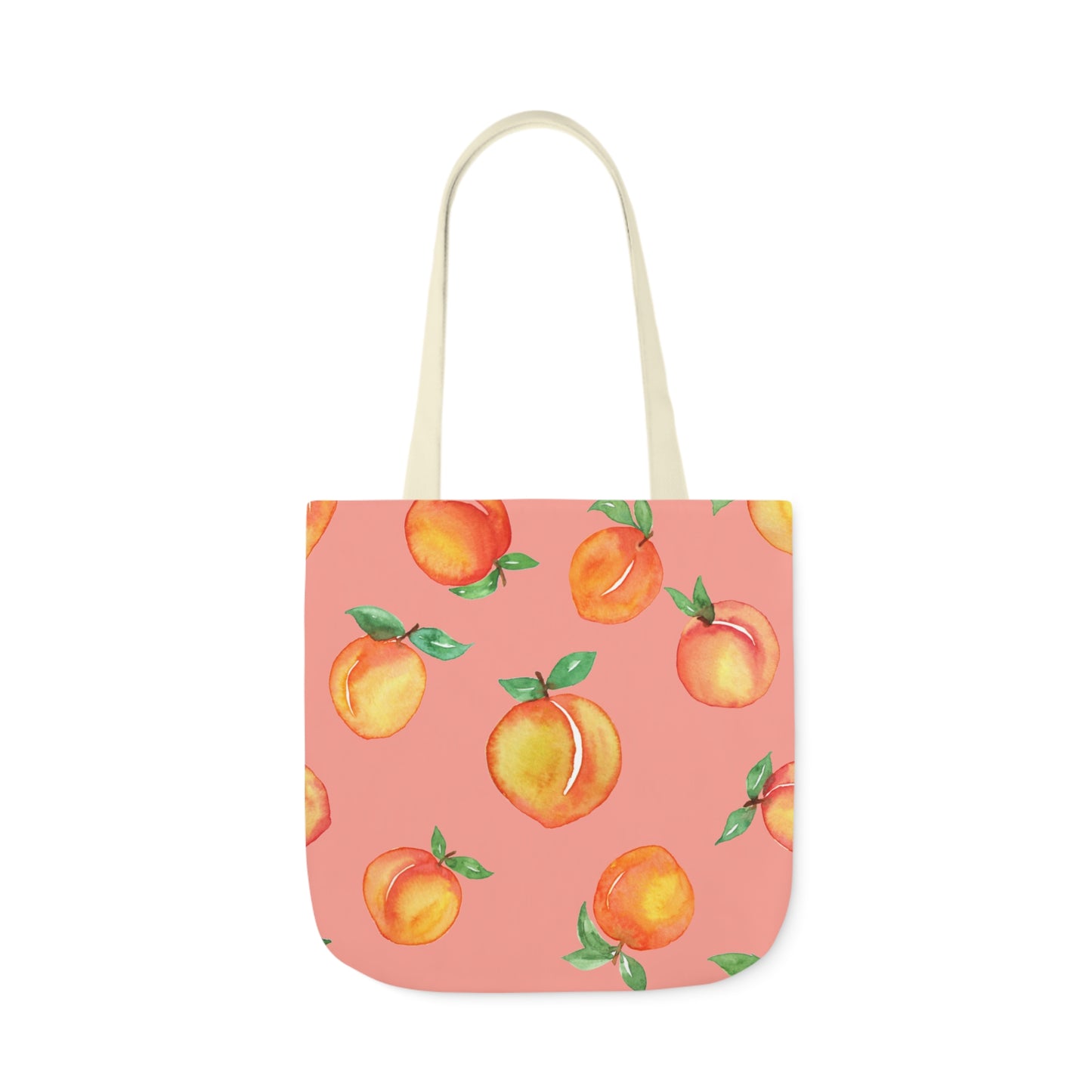 Mediterranean Peach Paradise Tote Bag