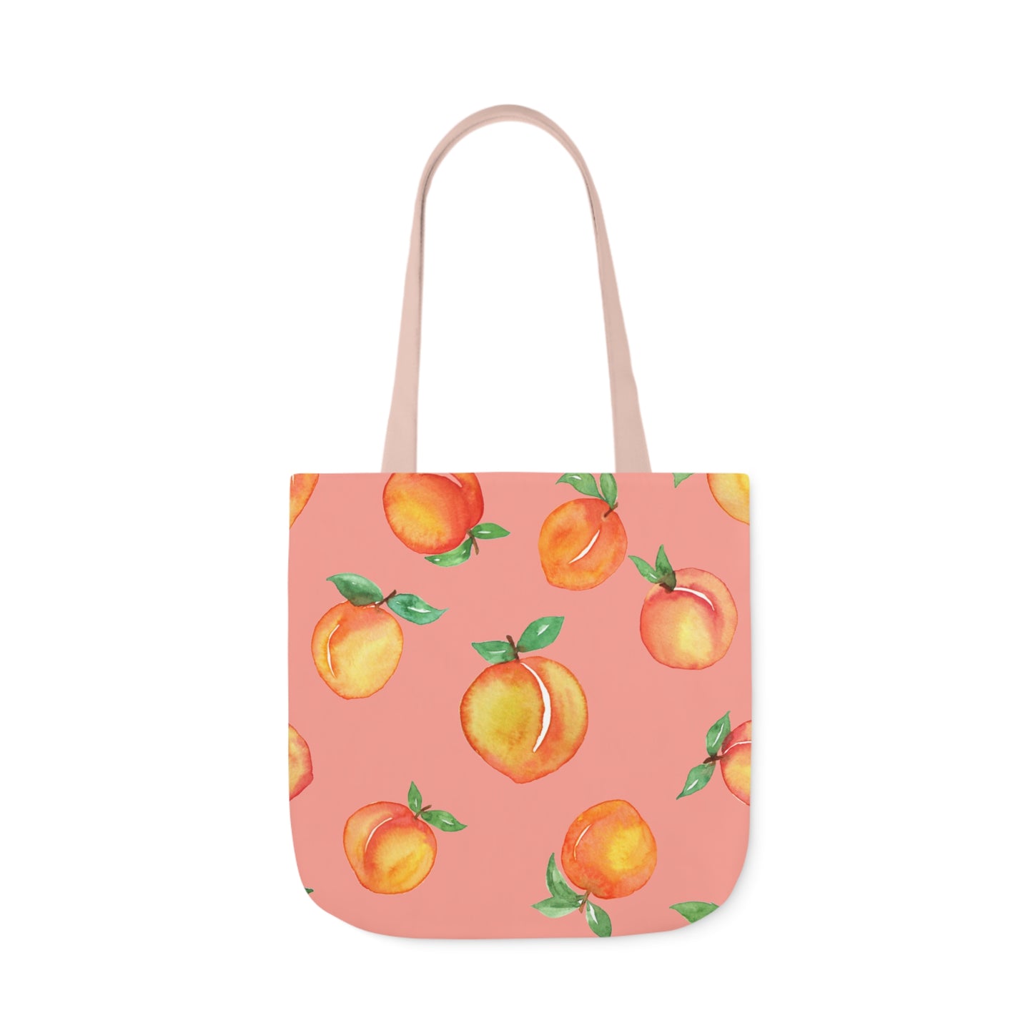 Mediterranean Peach Paradise Tote Bag