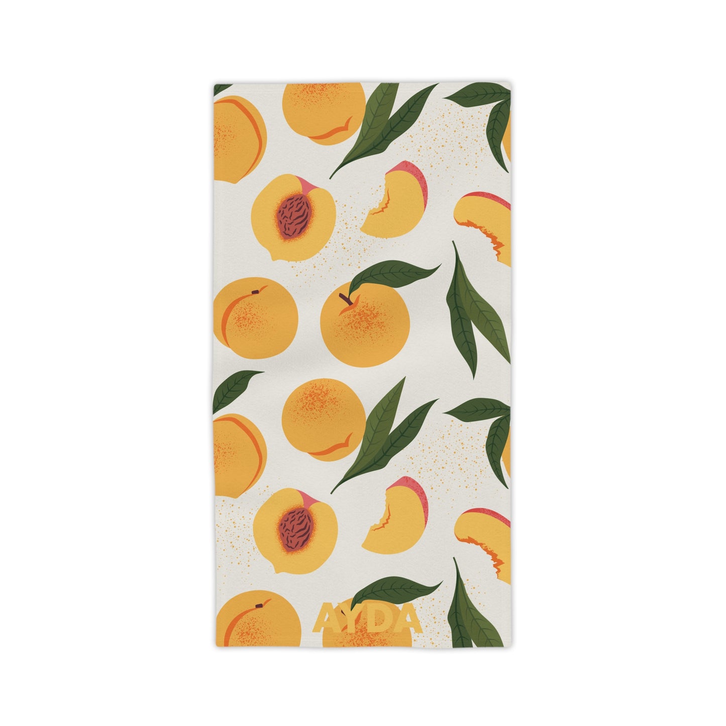 Peachy Positano Beach Towel