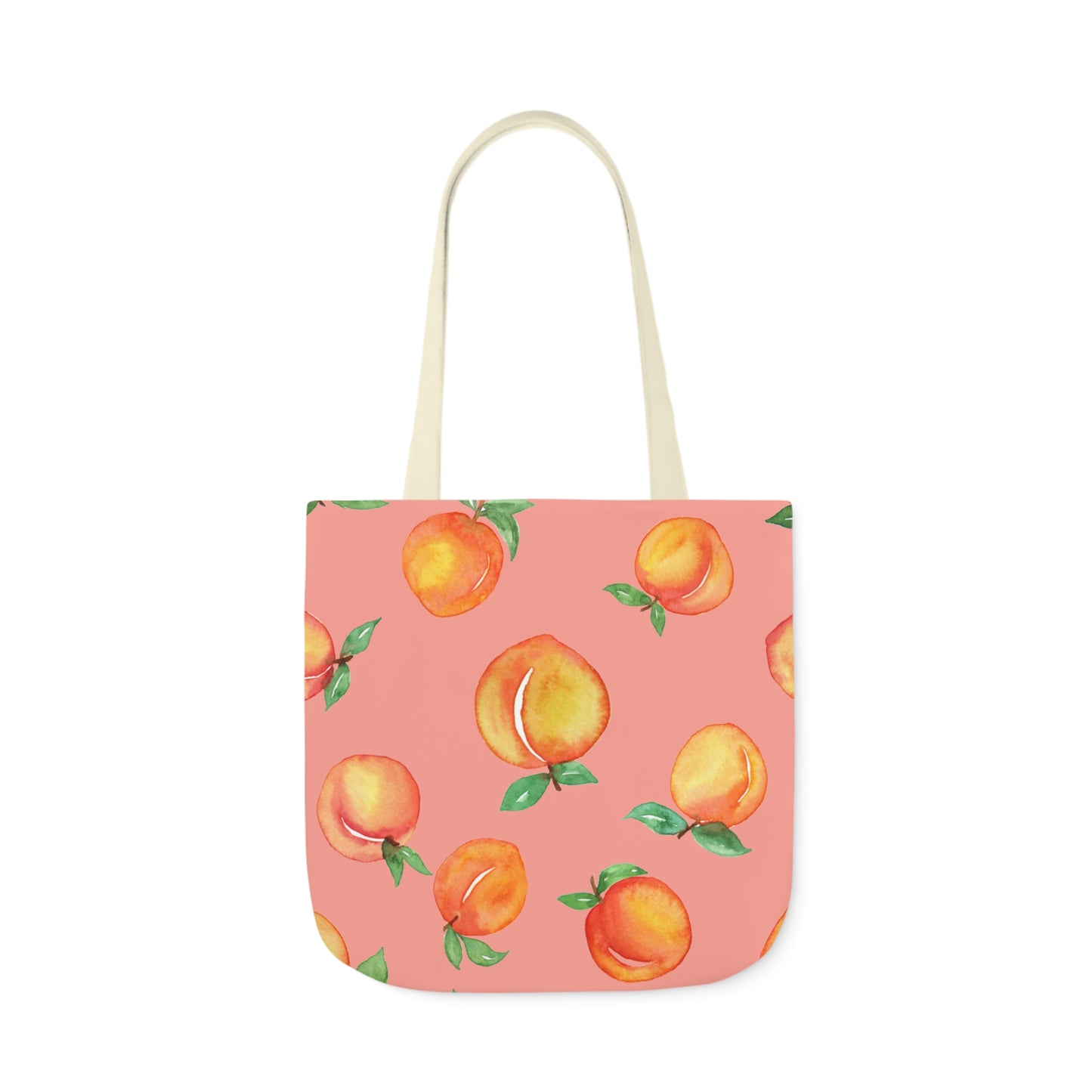 Mediterranean Peach Paradise Tote Bag