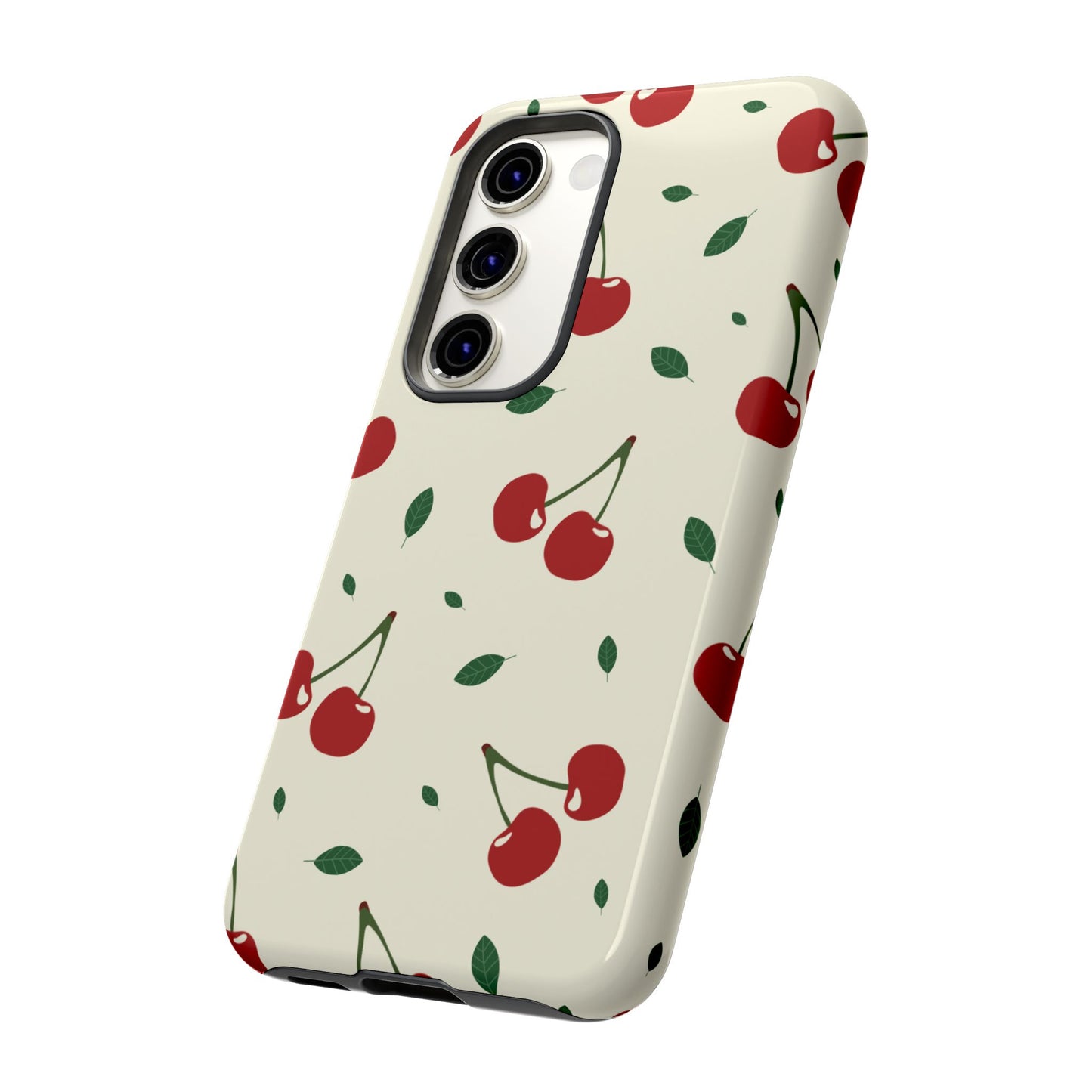 Cherries in Paris Tough Phone Cases