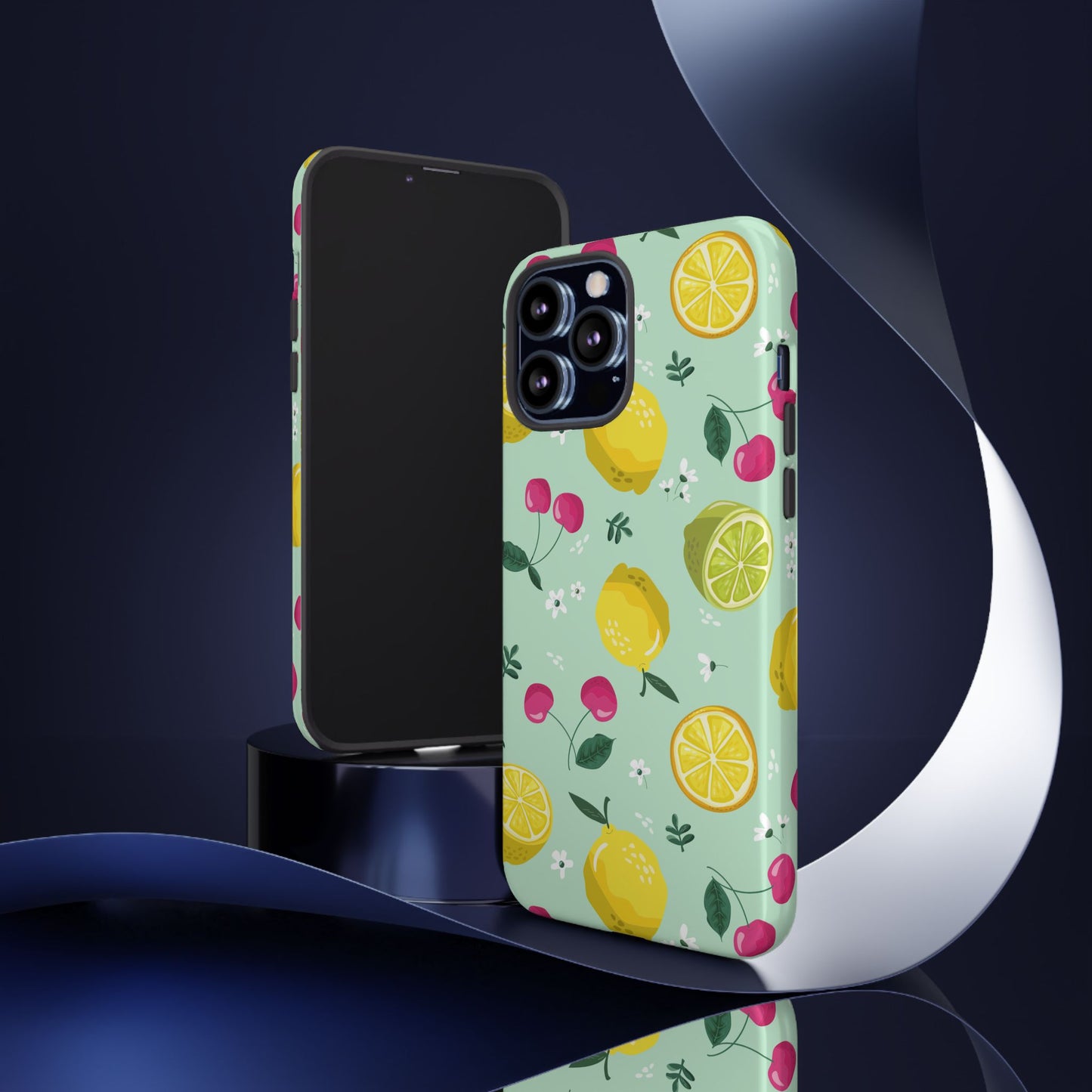 Capri Citrus Cherry Pop Tough Phone Cases