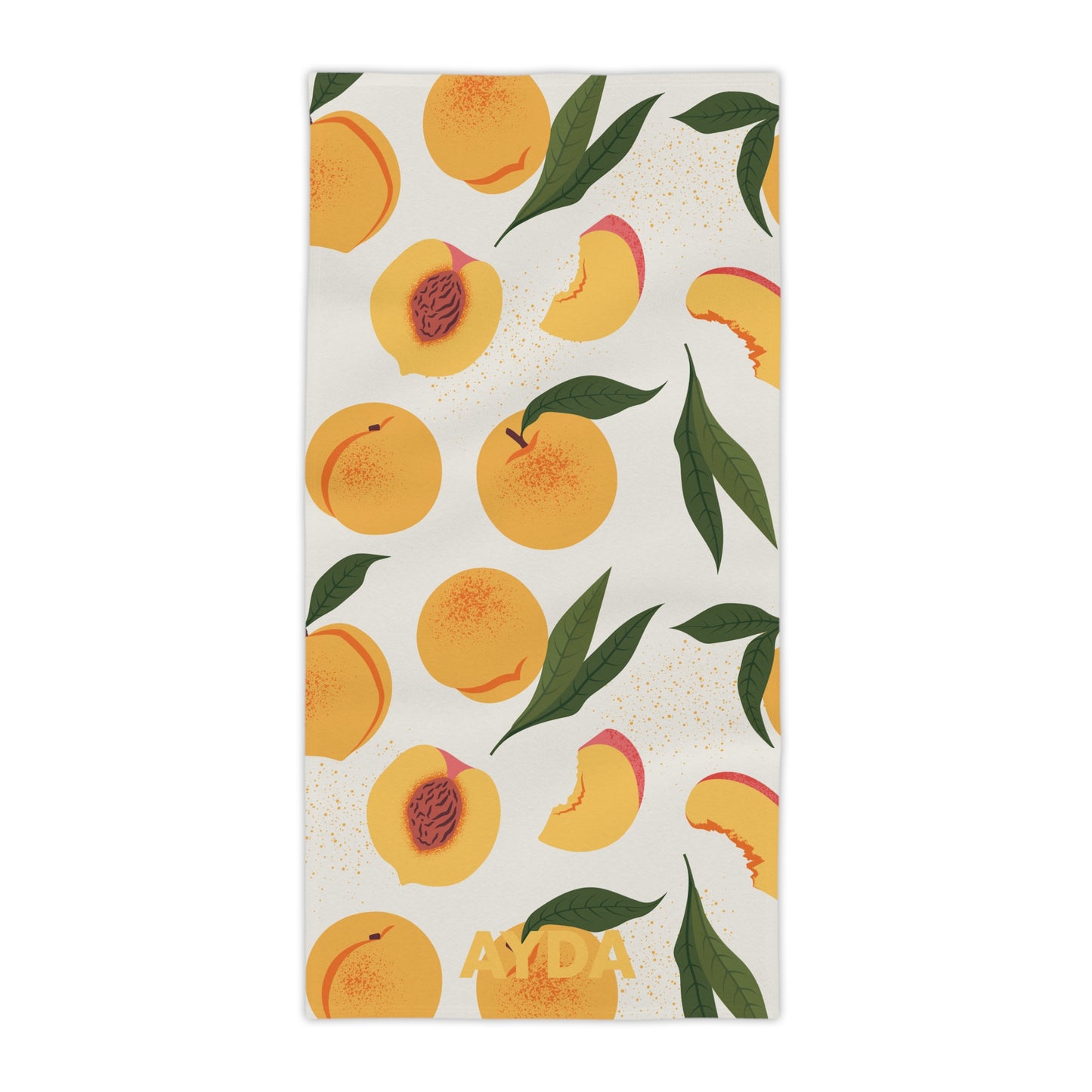 Peachy Positano Beach Towel