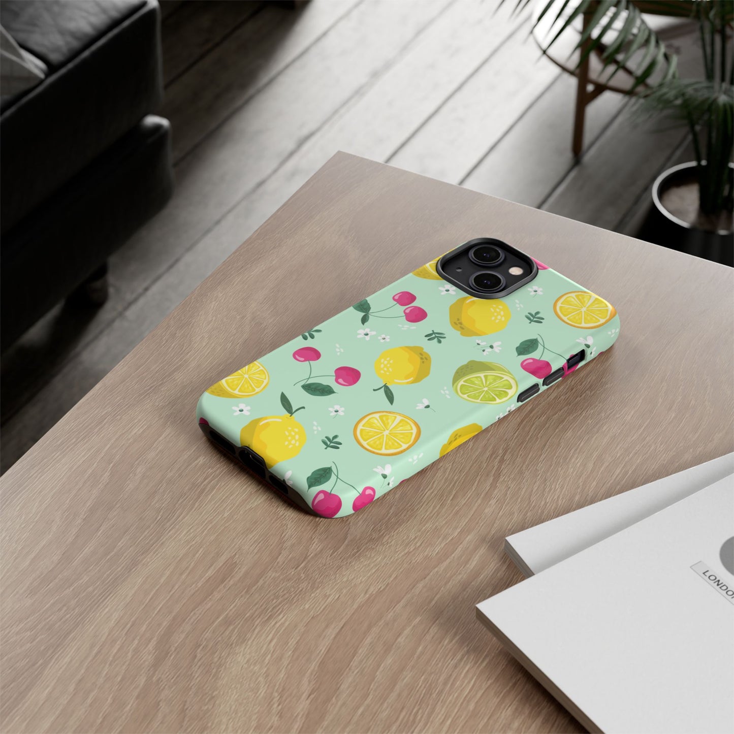 Capri Citrus Cherry Pop Tough Phone Cases