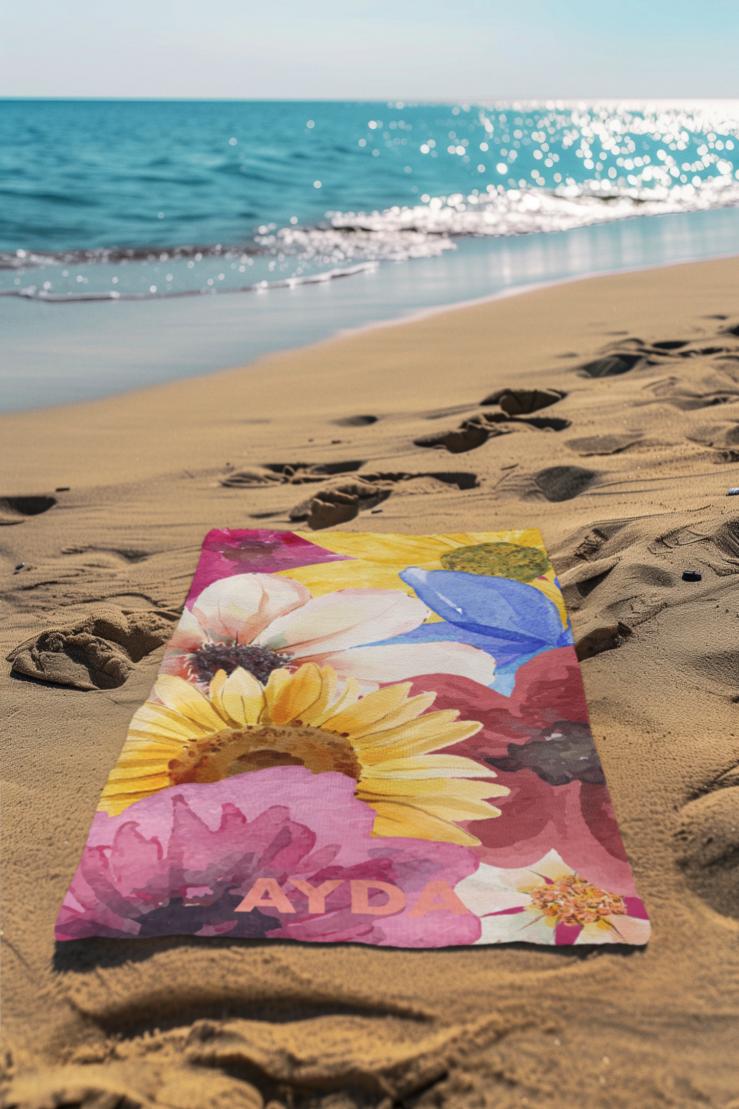 Floral Bloom Beach Towels