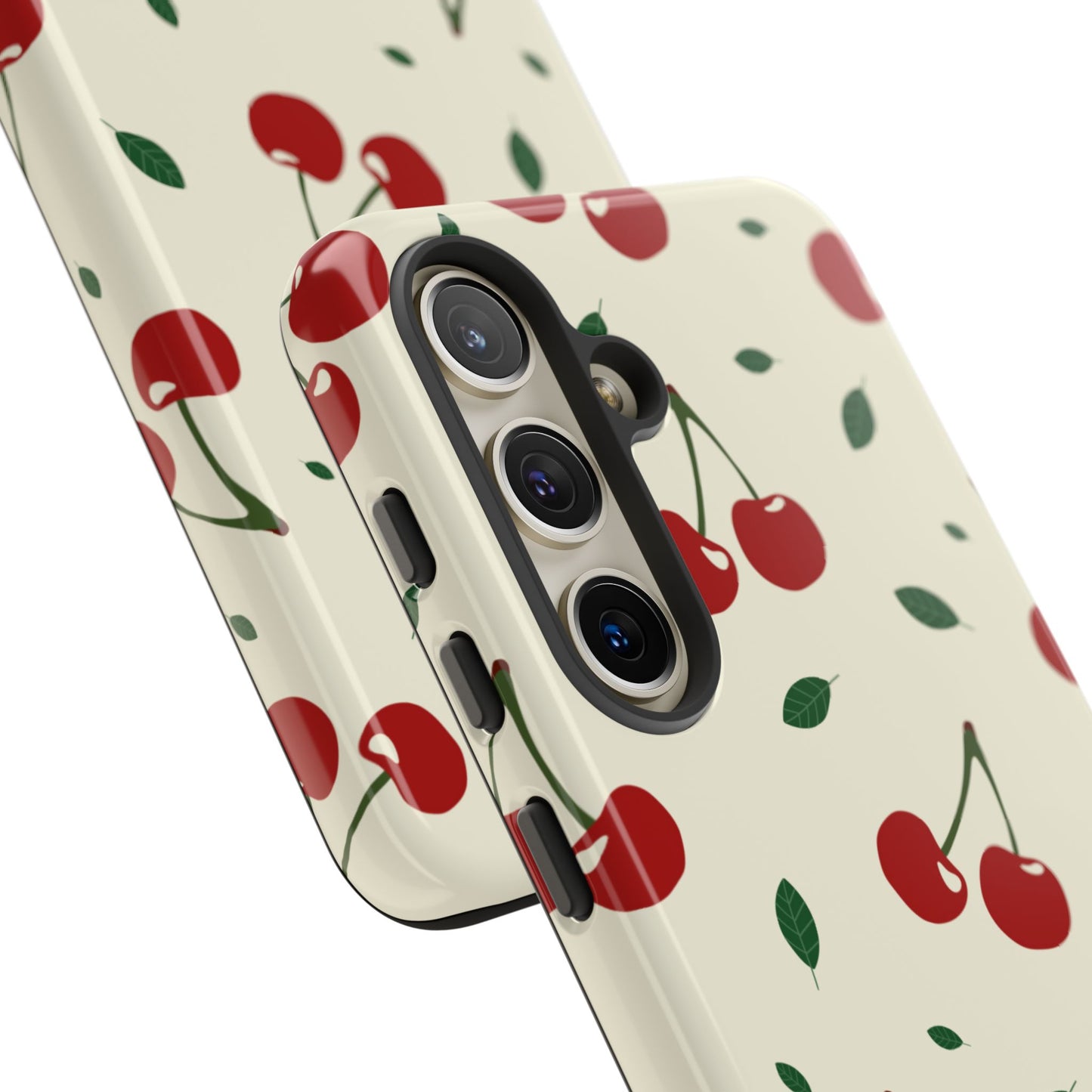 Cherries in Paris Tough Phone Cases