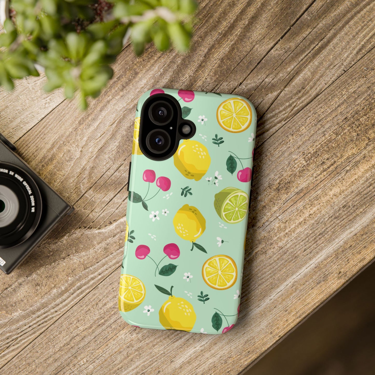 Capri Citrus Cherry Pop Tough Phone Cases